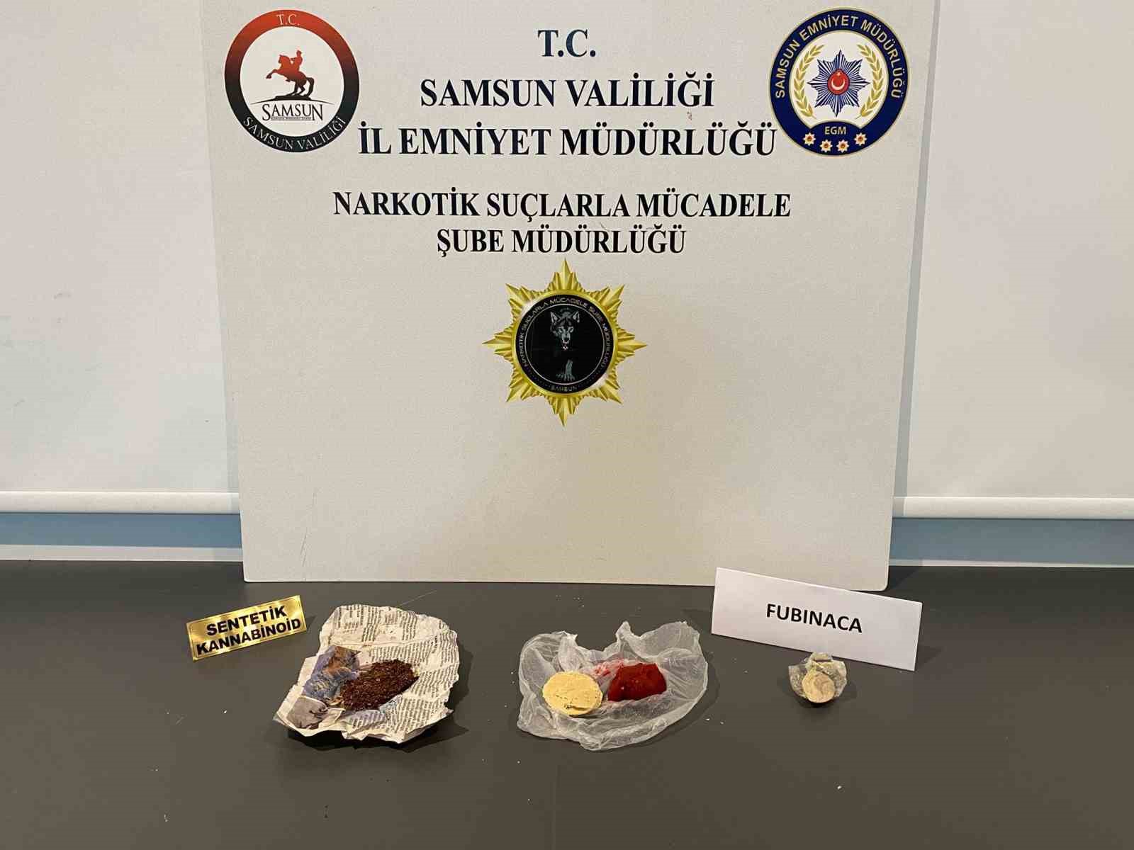 Samsun’da uyuşturucu operasyonu: 4 gözaltı
