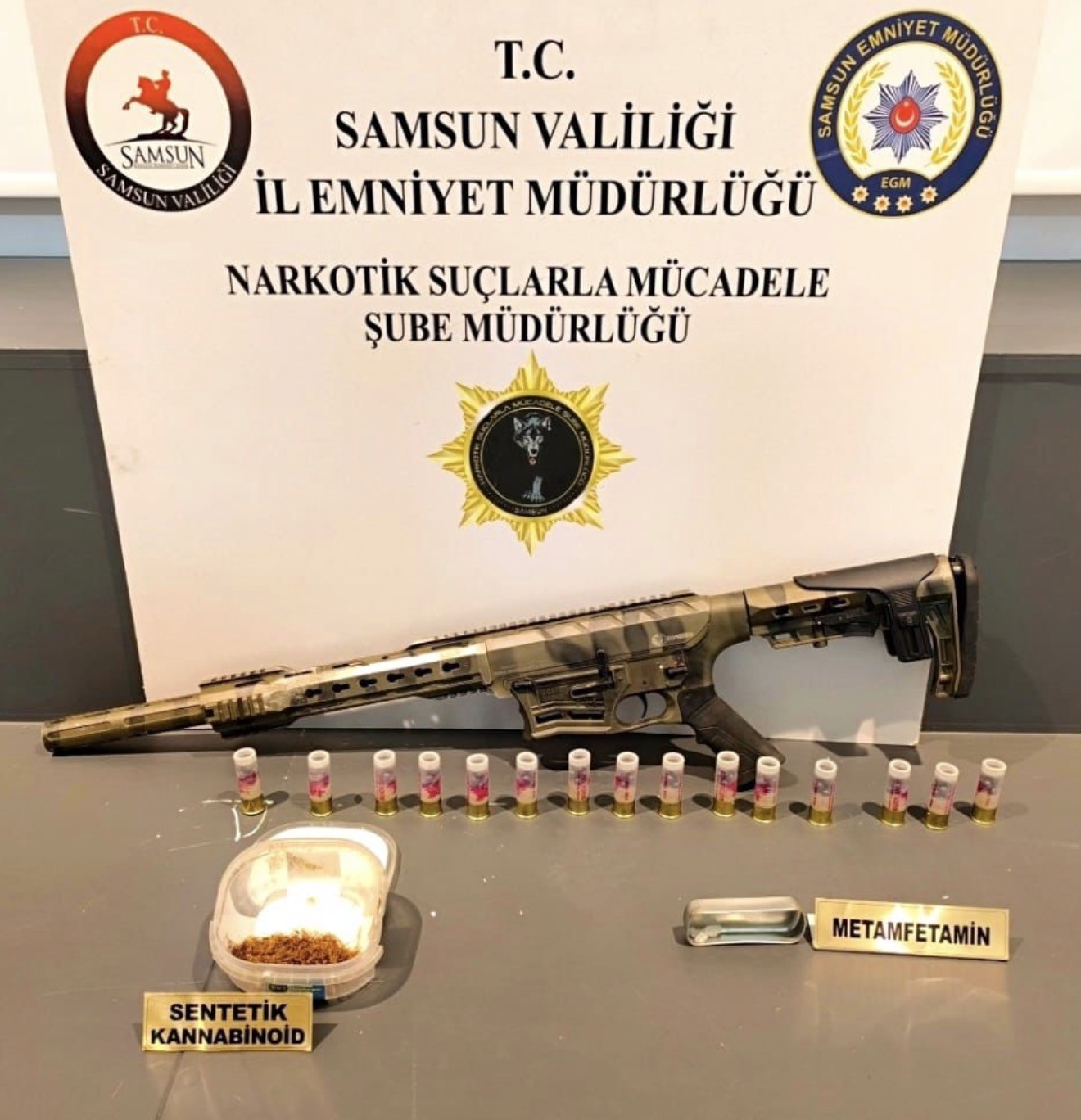 Samsun’da uyuşturucu operasyonu: 5 şüpheli gözaltında
