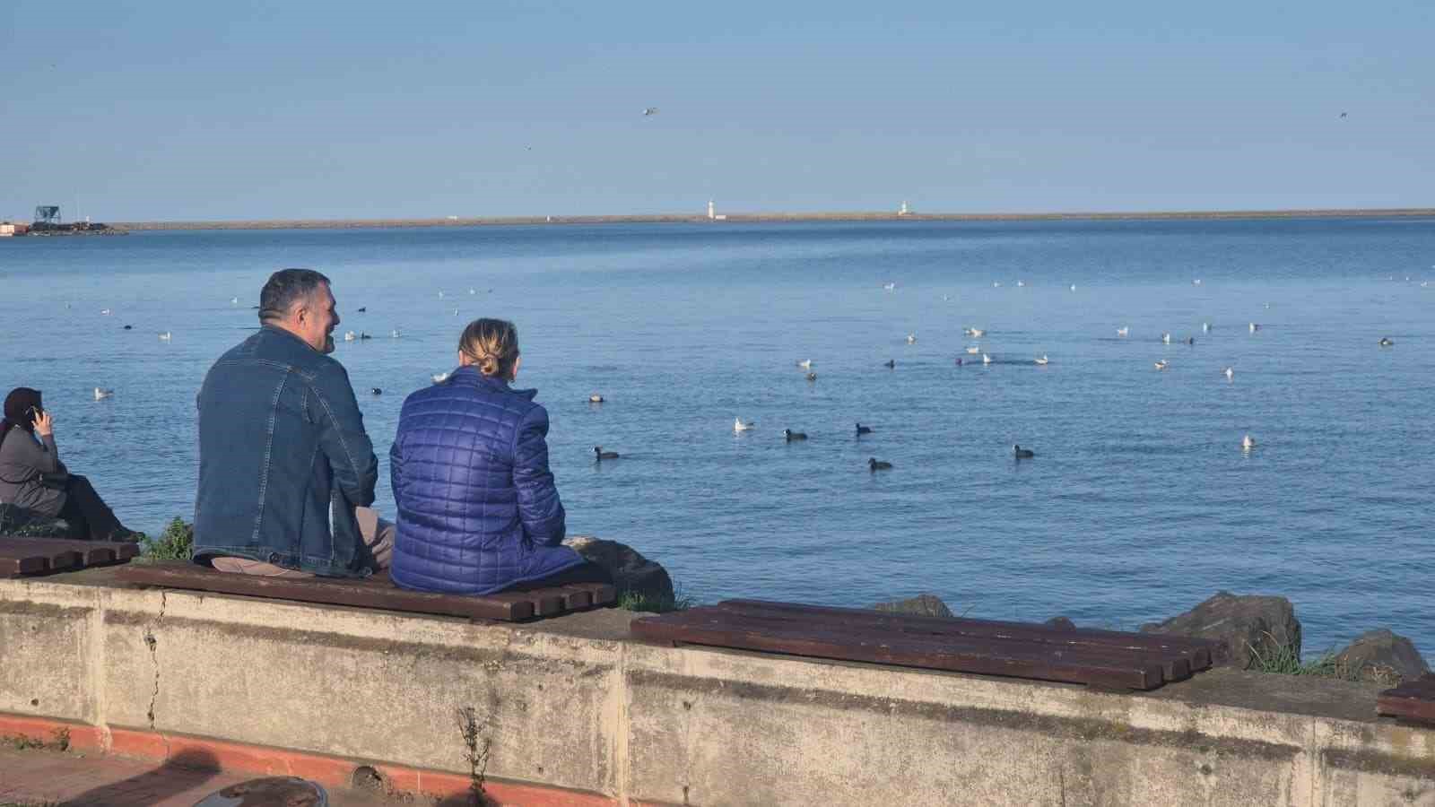 Samsun’da yabani kuşlardan görsel şölen
