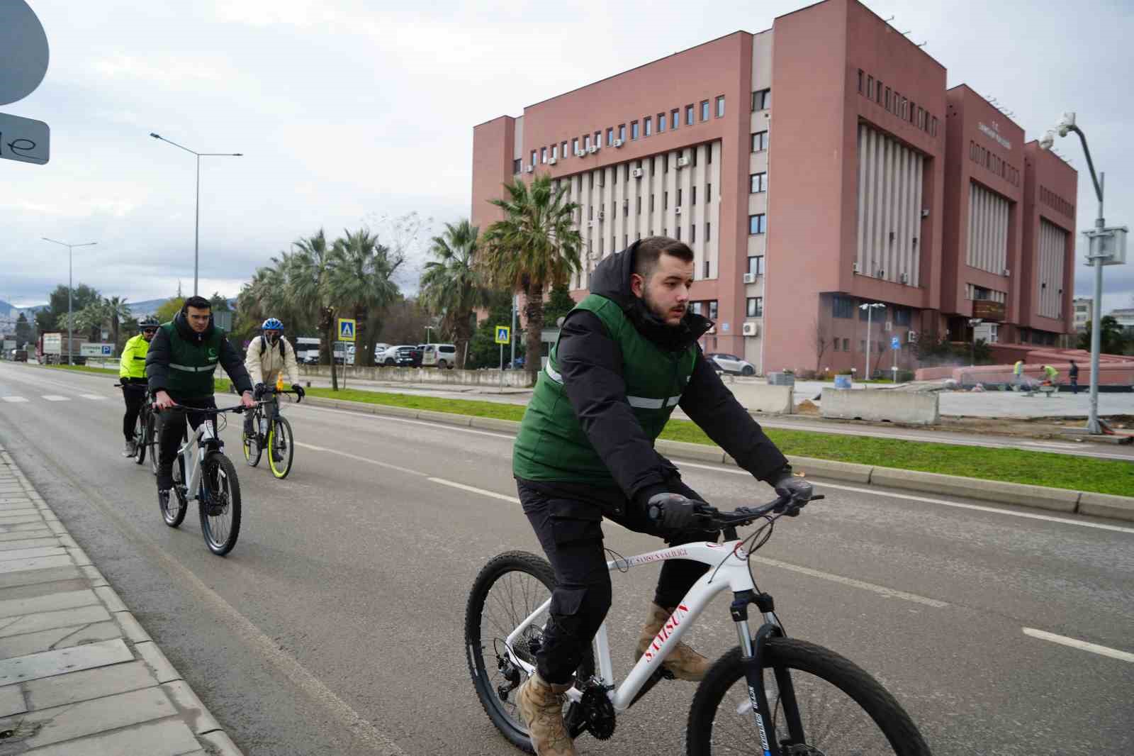Samsun’da Yeşilay Haftası’nda pedallar sağlıklı yaşam için döndü
