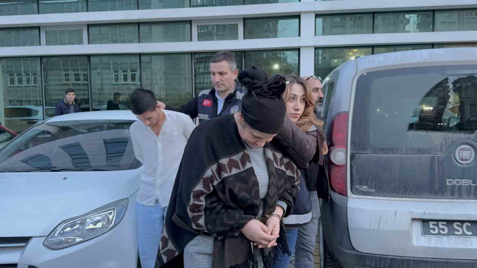 Samsun’daki yasak ilişki cinayetinde kadın, oğlu ve kocası tutuklandı
