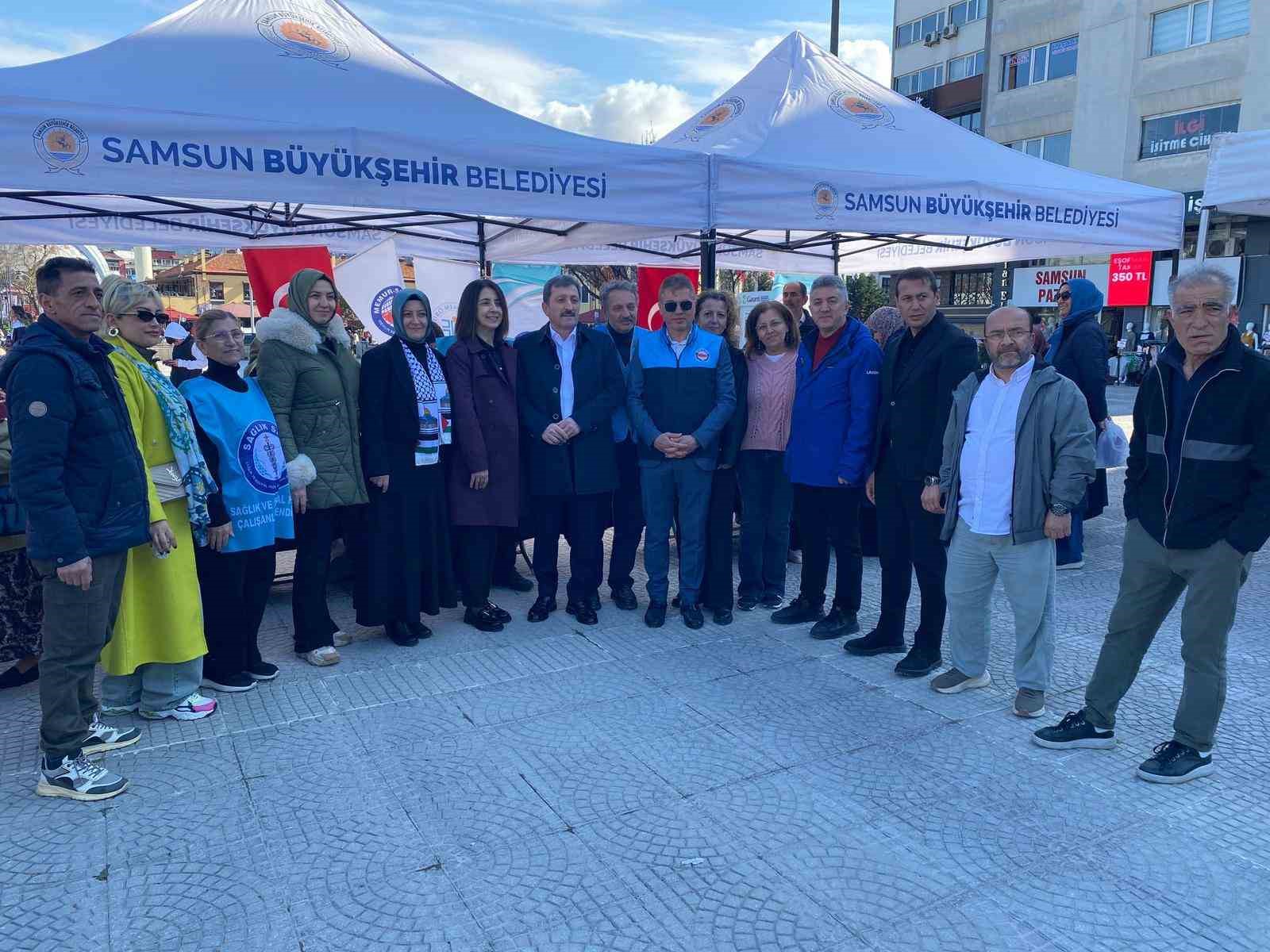 Samsun’dan Gazze’ye vicdan köprüsü
