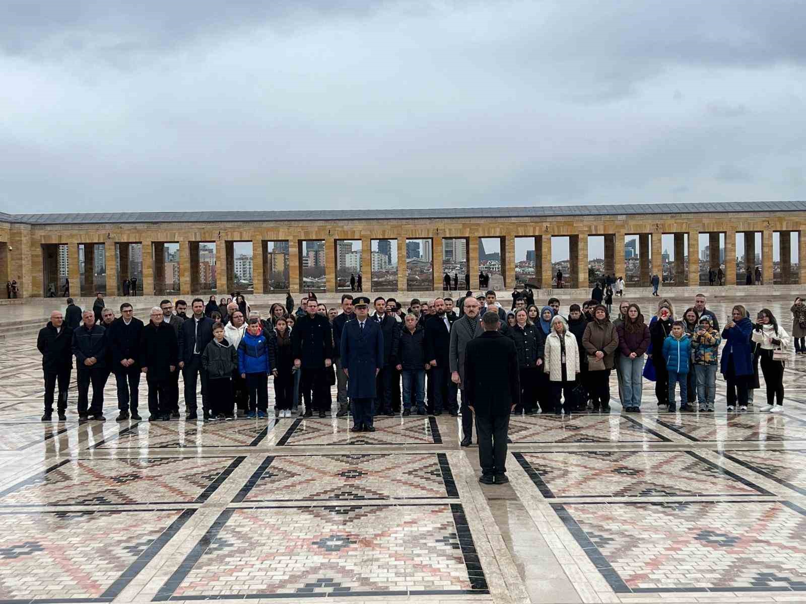 Samsunlu mübadillerden Anıtkabir ziyareti
