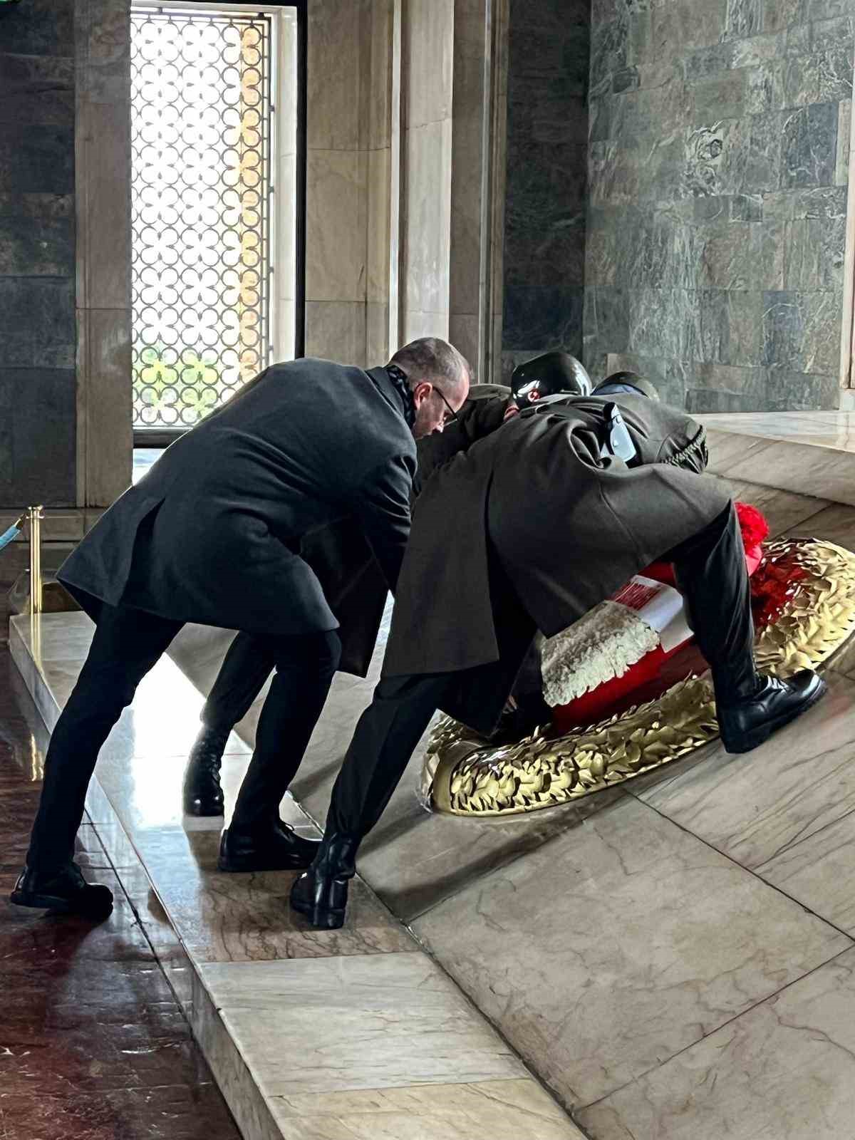 Samsunlu mübadillerden Anıtkabir ziyareti
