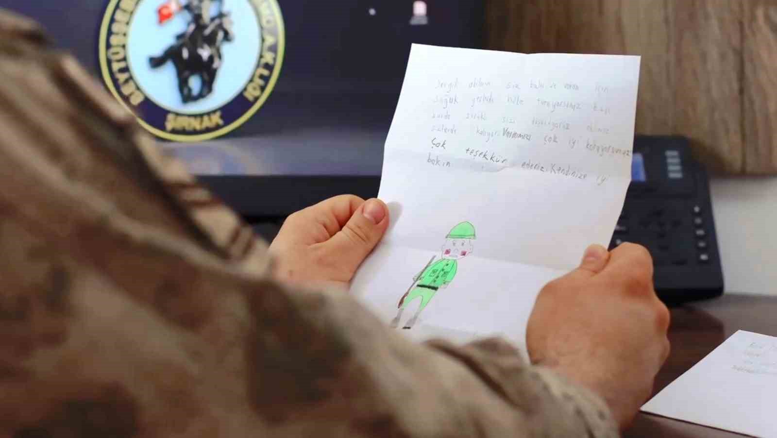 Samsunlu öğrencilerin mektupları, Şırnak’taki komandoları duygulandırdı
