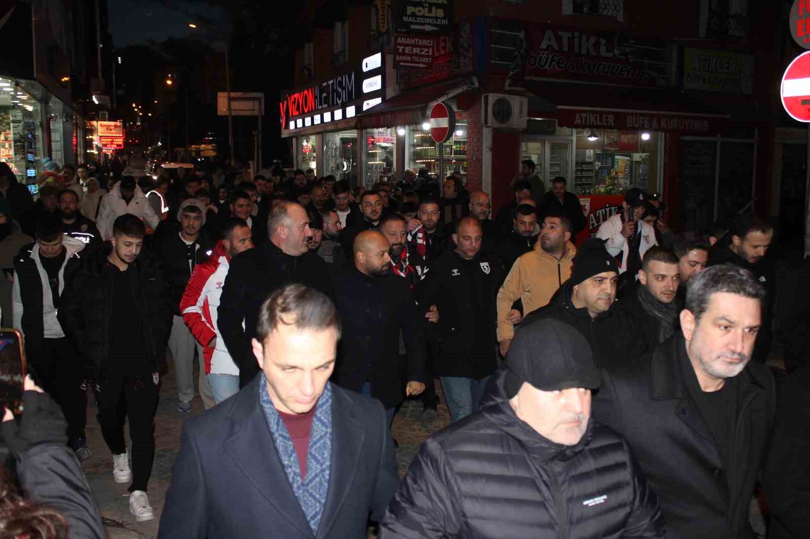 Samsunspor acı kazanın yıl dönümünde yürüdü
