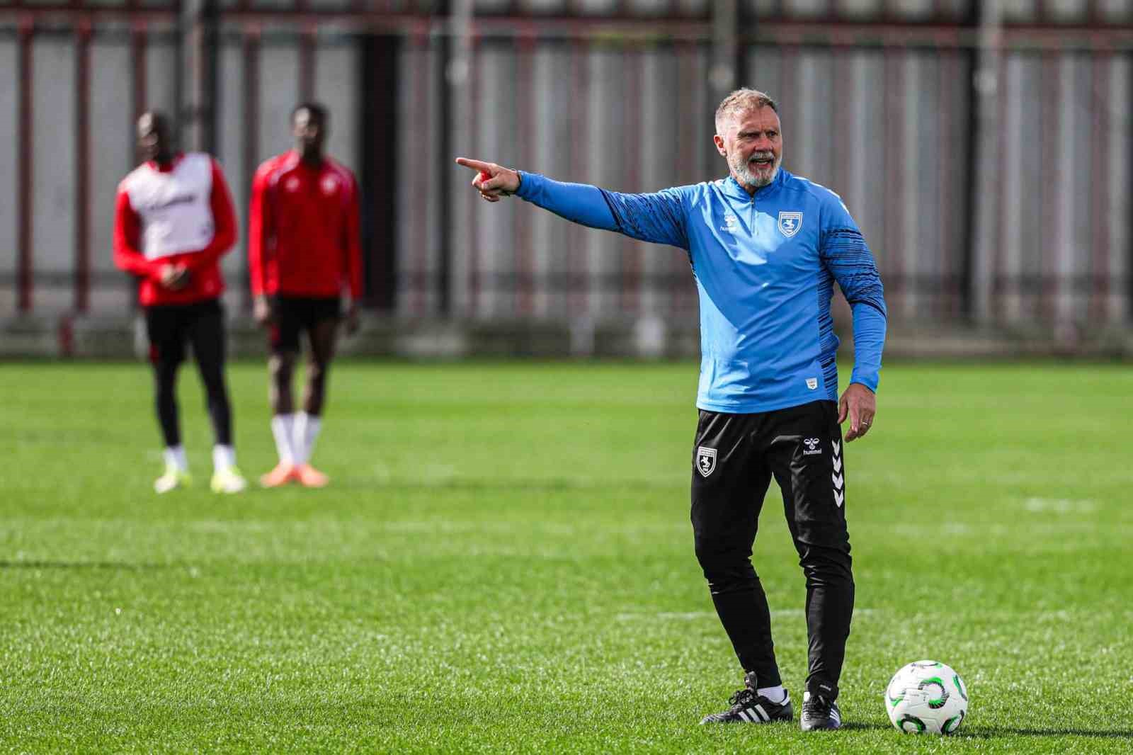 Samsunspor, KF Shkndija maçı hazırlıklarını tamamladı
