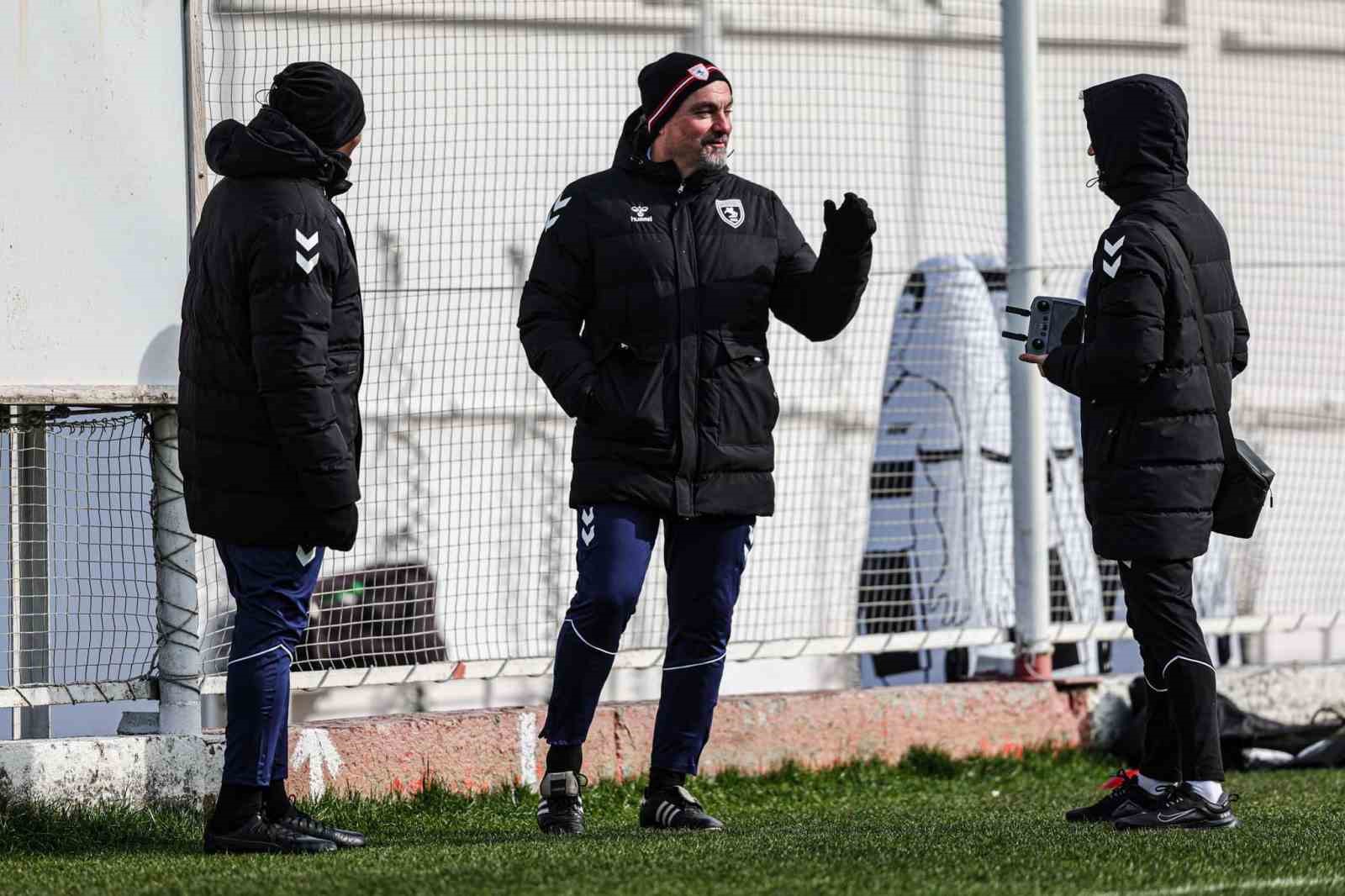 Samsunspor, Kocaelispor maçı hazırlıklarına başladı
