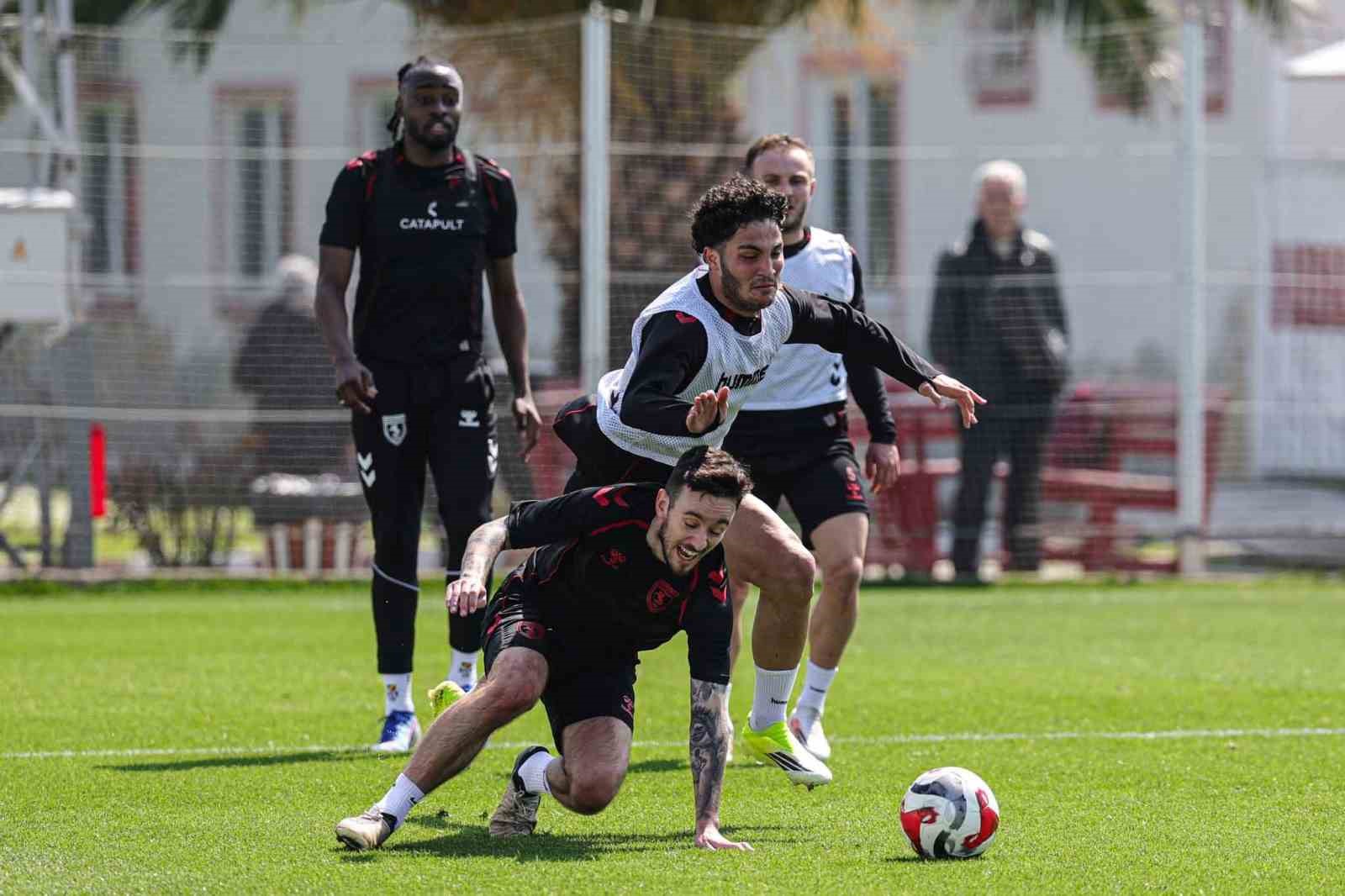 Samsunspor, Konyaspor maçı hazırlıklarına devam ediyor
