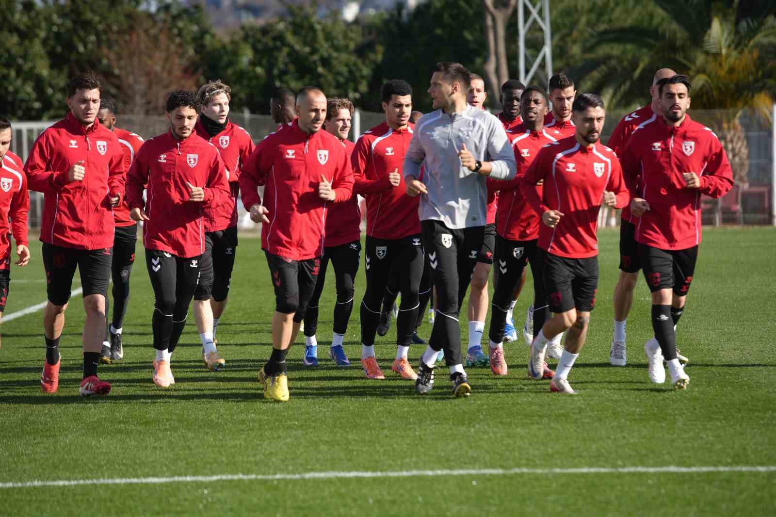 Samsunspor, Rayo Vallecano hazırlıklarını tamamladı
