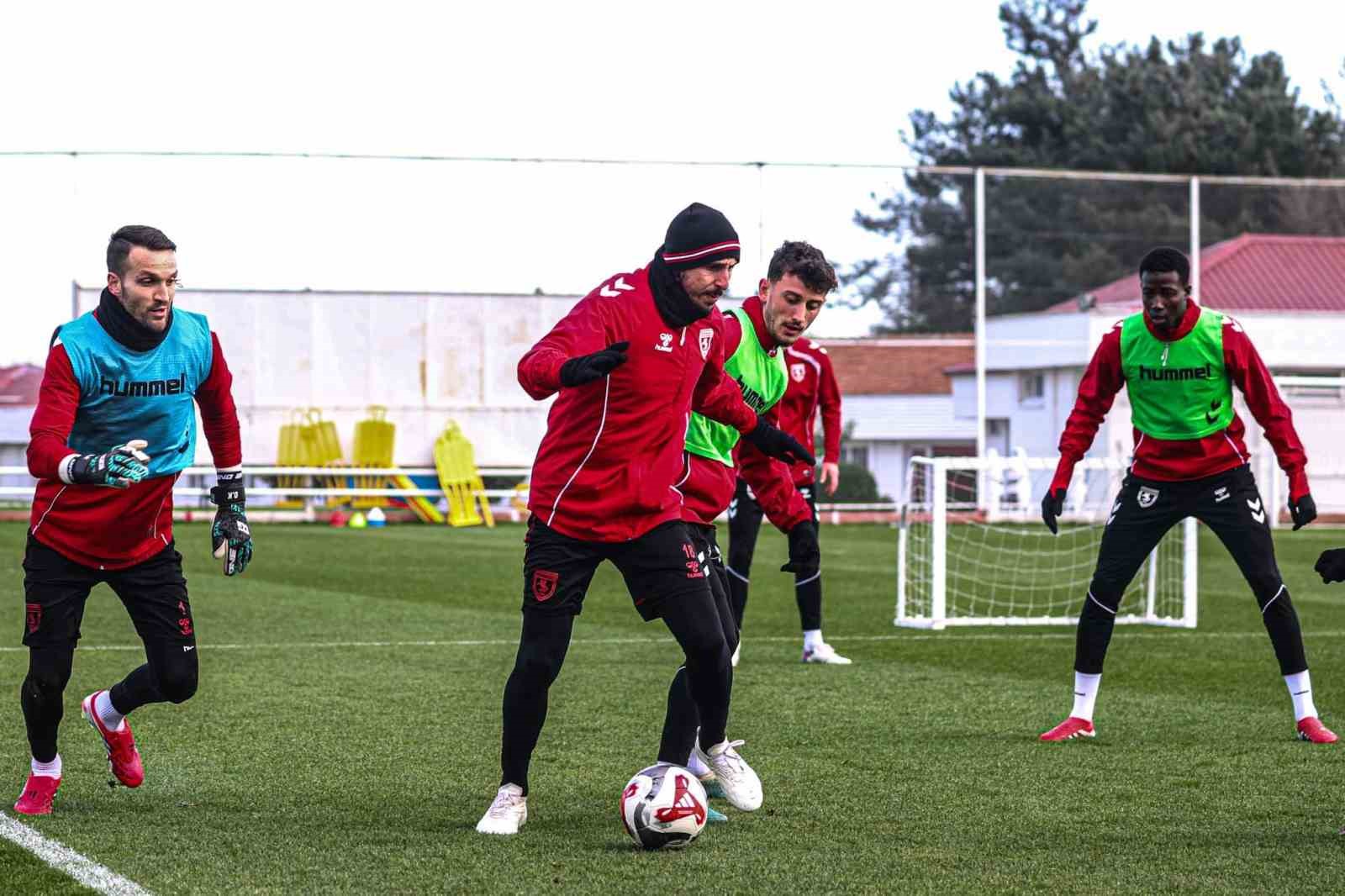 Samsunspor’da, Gençlerbirliği maçının hazırlıkları başladı
