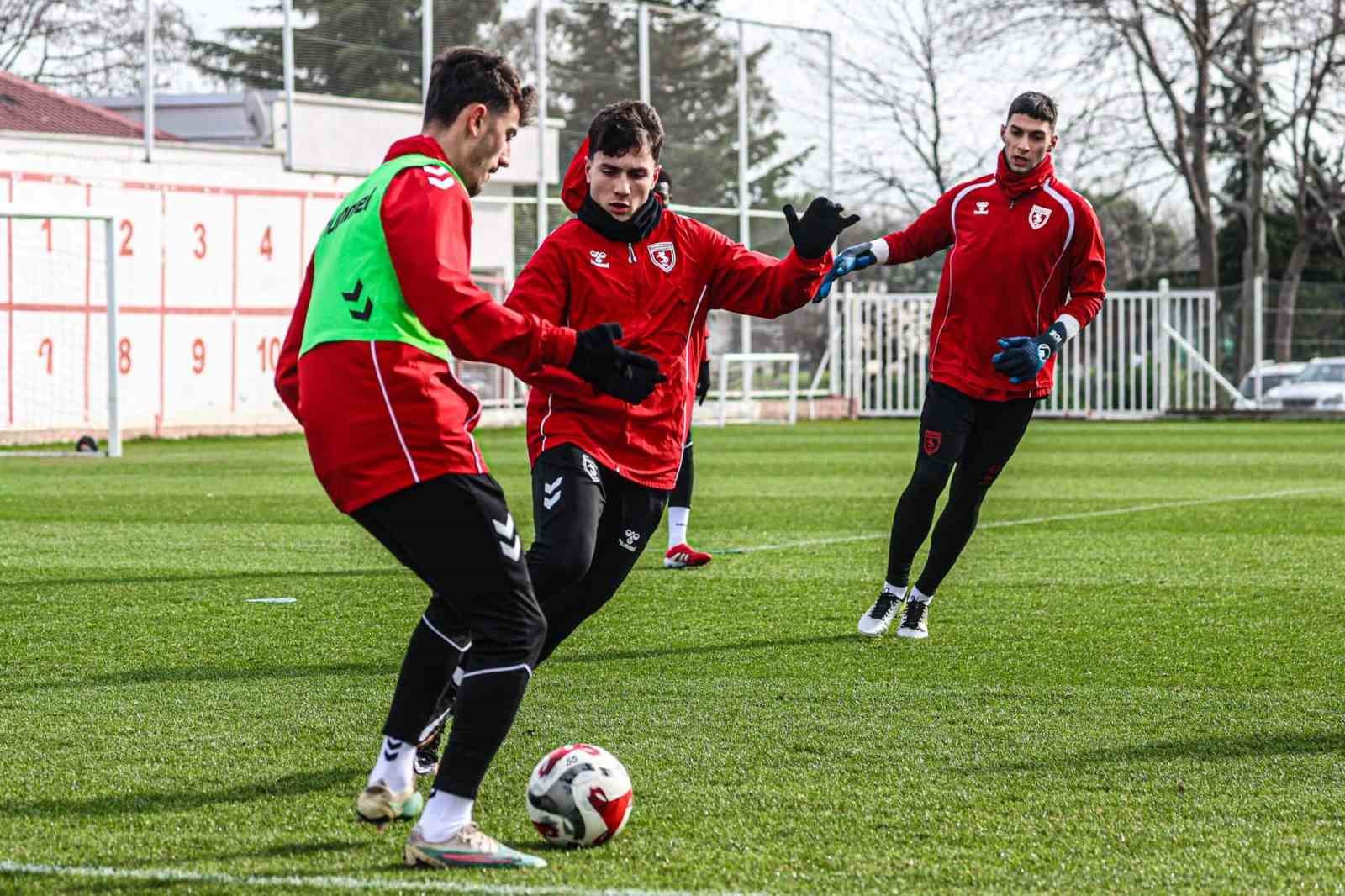 Samsunspor’da, Gençlerbirliği maçının hazırlıkları başladı
