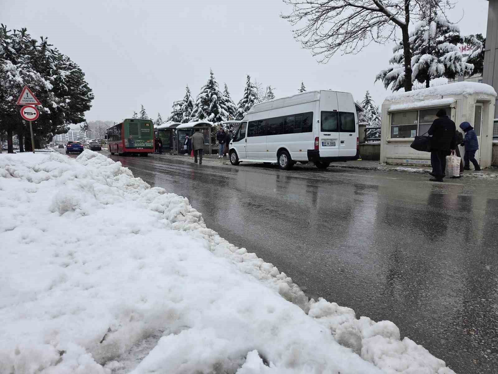 Samsun’u Balkan soğuğu vurdu: Yükseklerde kar 50 santime ulaştı

