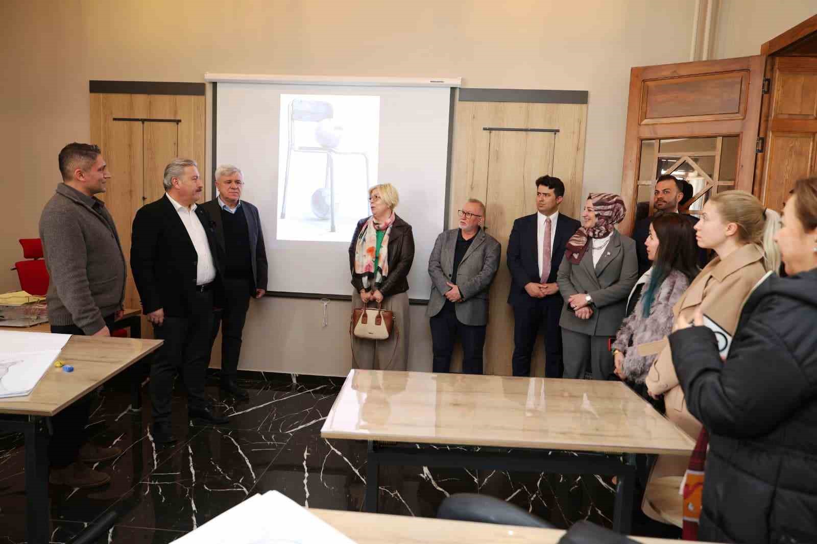 Sanat Melikgazi Kayseri Kent Konseyi’ni ağırladı
