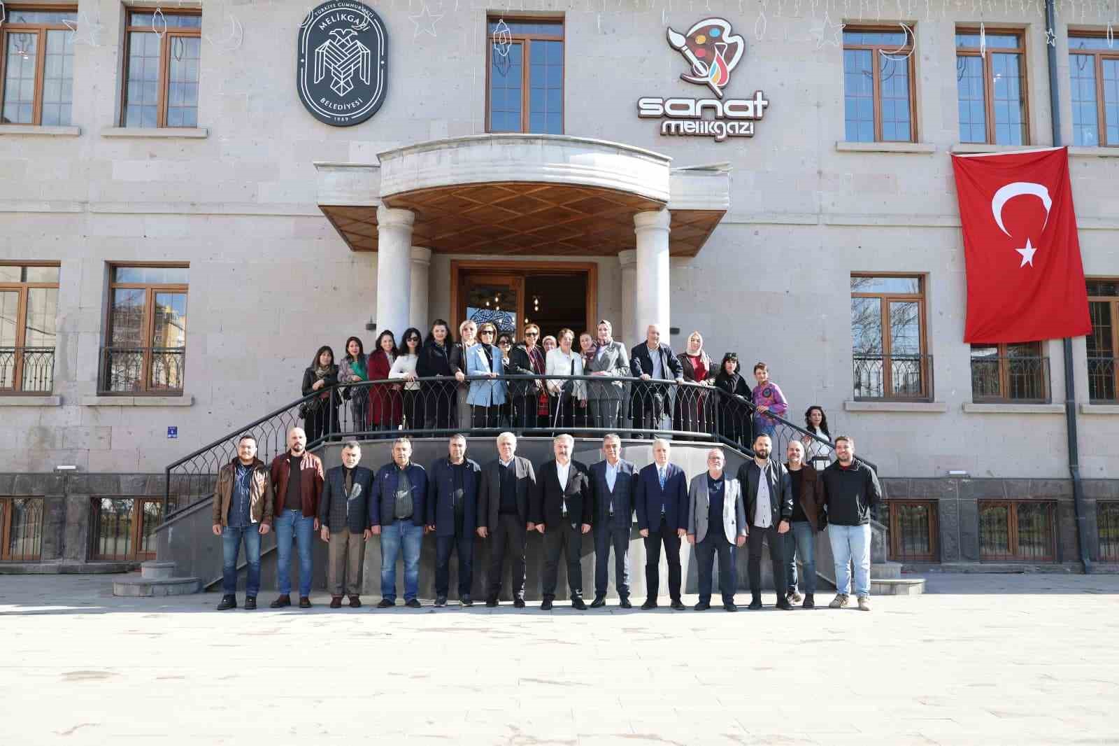 Sanat Melikgazi Kayseri Kent Konseyi’ni ağırladı
