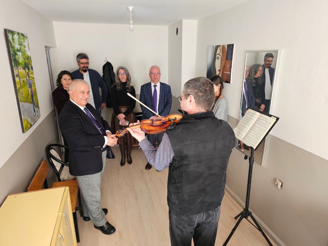 Sanatın kalbi Güzel Sanatlar Lisesi’nde attı
