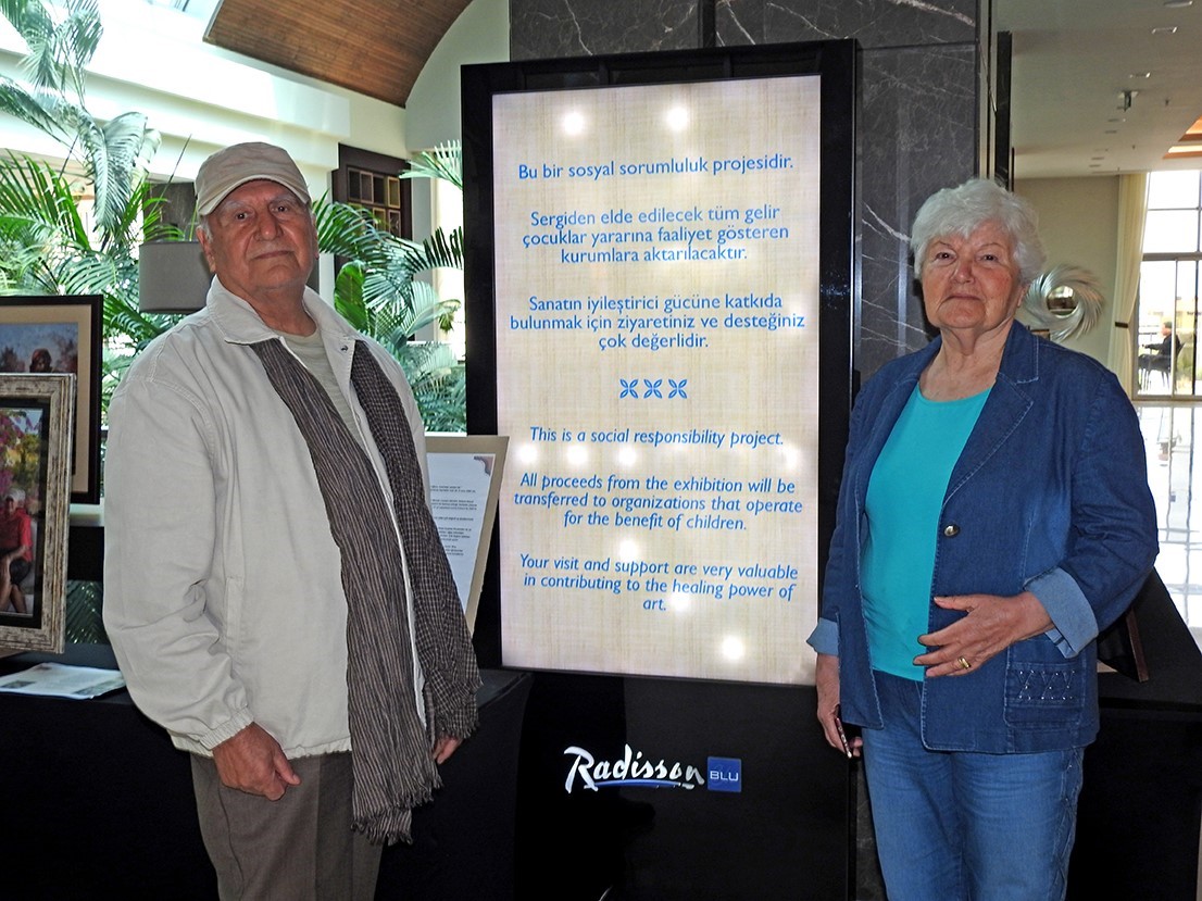 Sanatla üretip çocuklar için bağışlıyorlar: 84 yaşında örnek dayanışma
