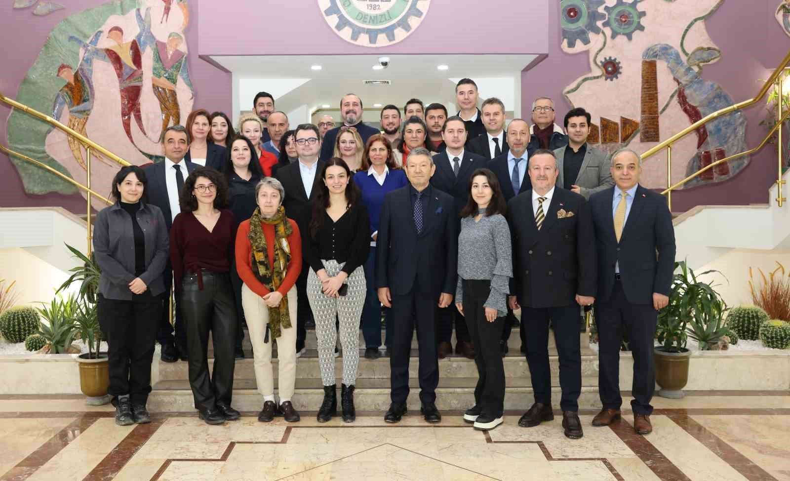 Sanayi ve Teknoloji Bakanlığı ile Dünya Bankasından Denizli OSB’ye ziyaret
