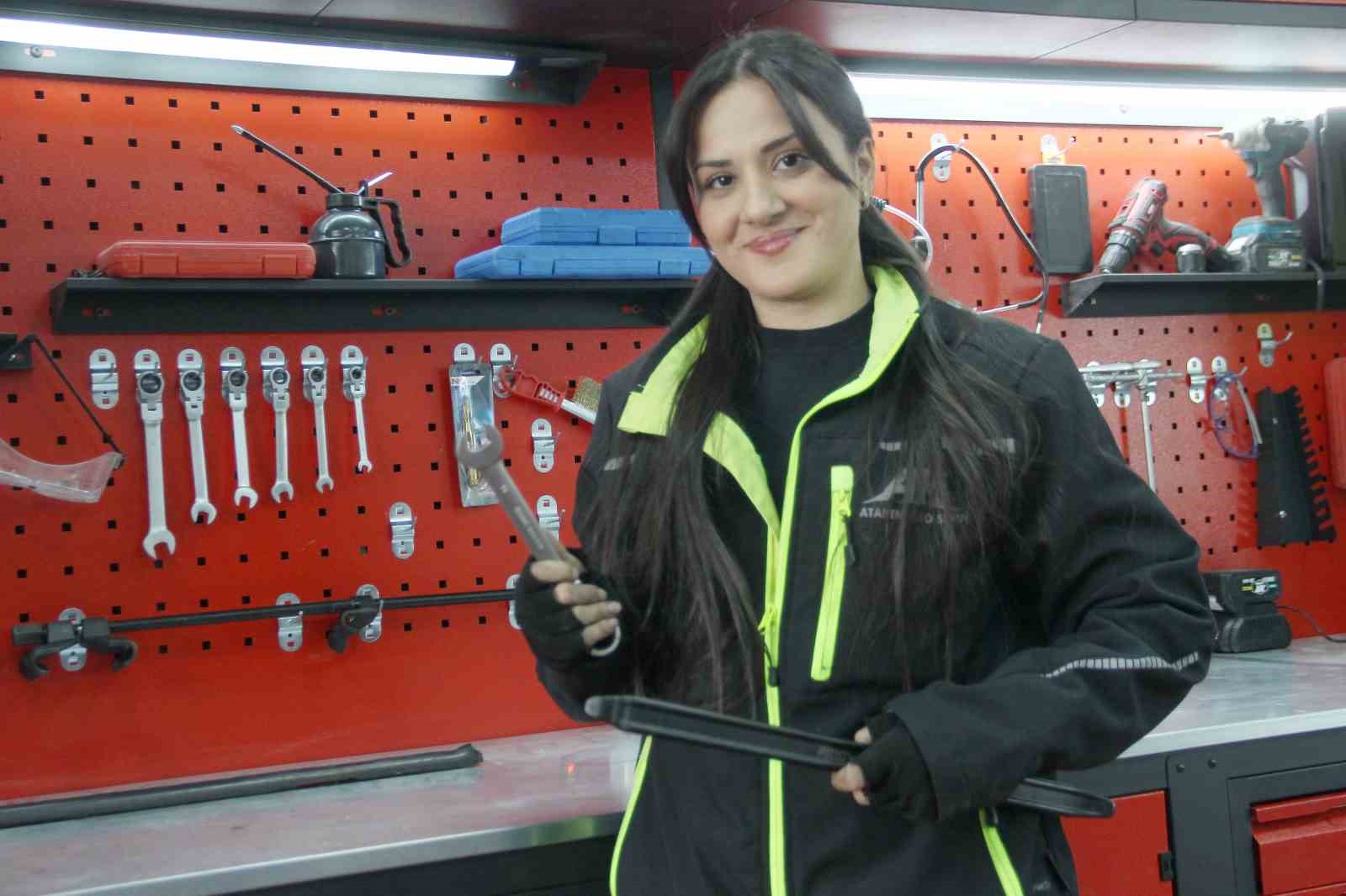 Sanayinin ’Meryem Usta’sı hayaline kavuştu, artık işinin patronu
