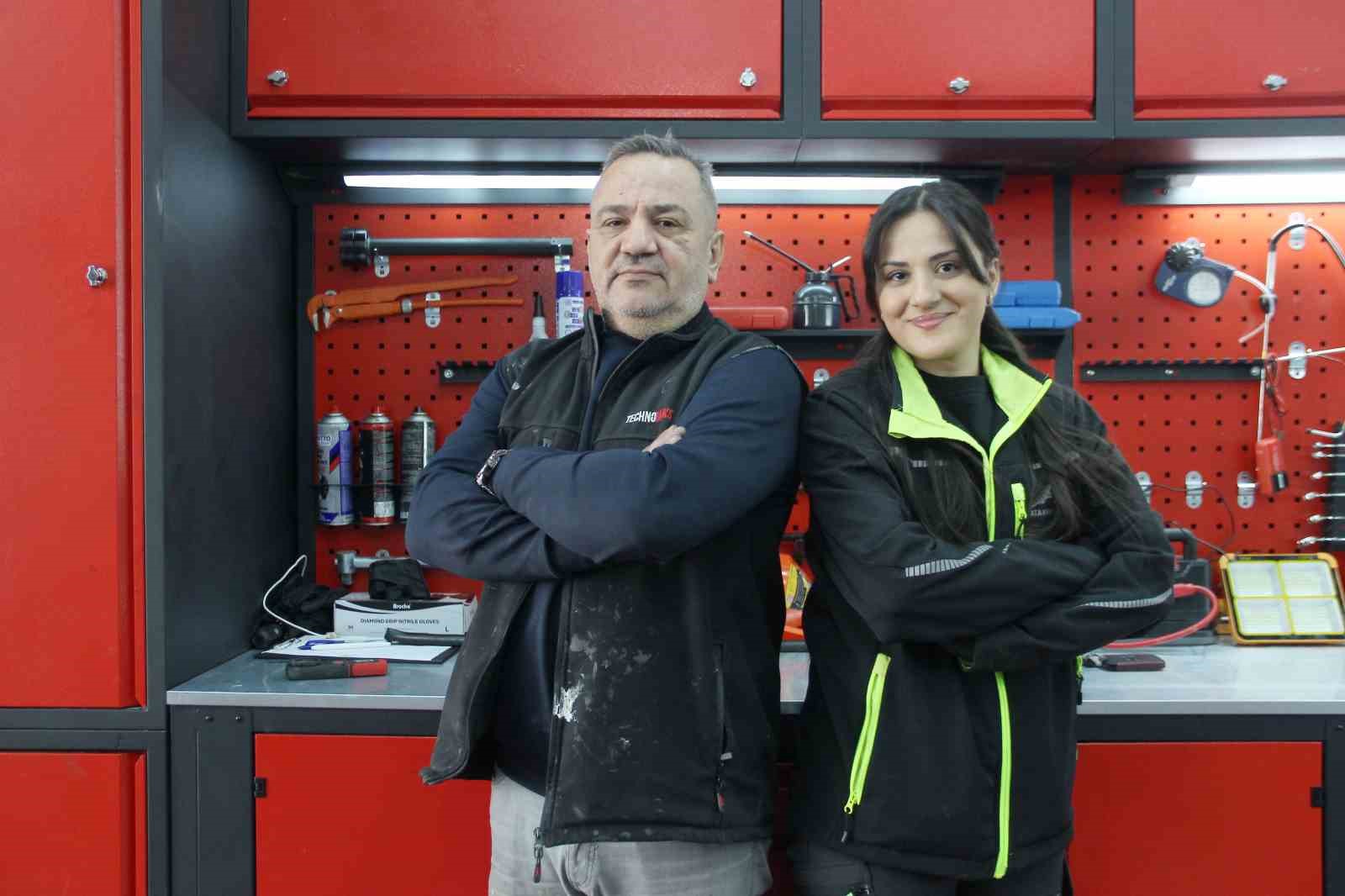 Sanayinin ’Meryem Usta’sı hayaline kavuştu, artık işinin patronu
