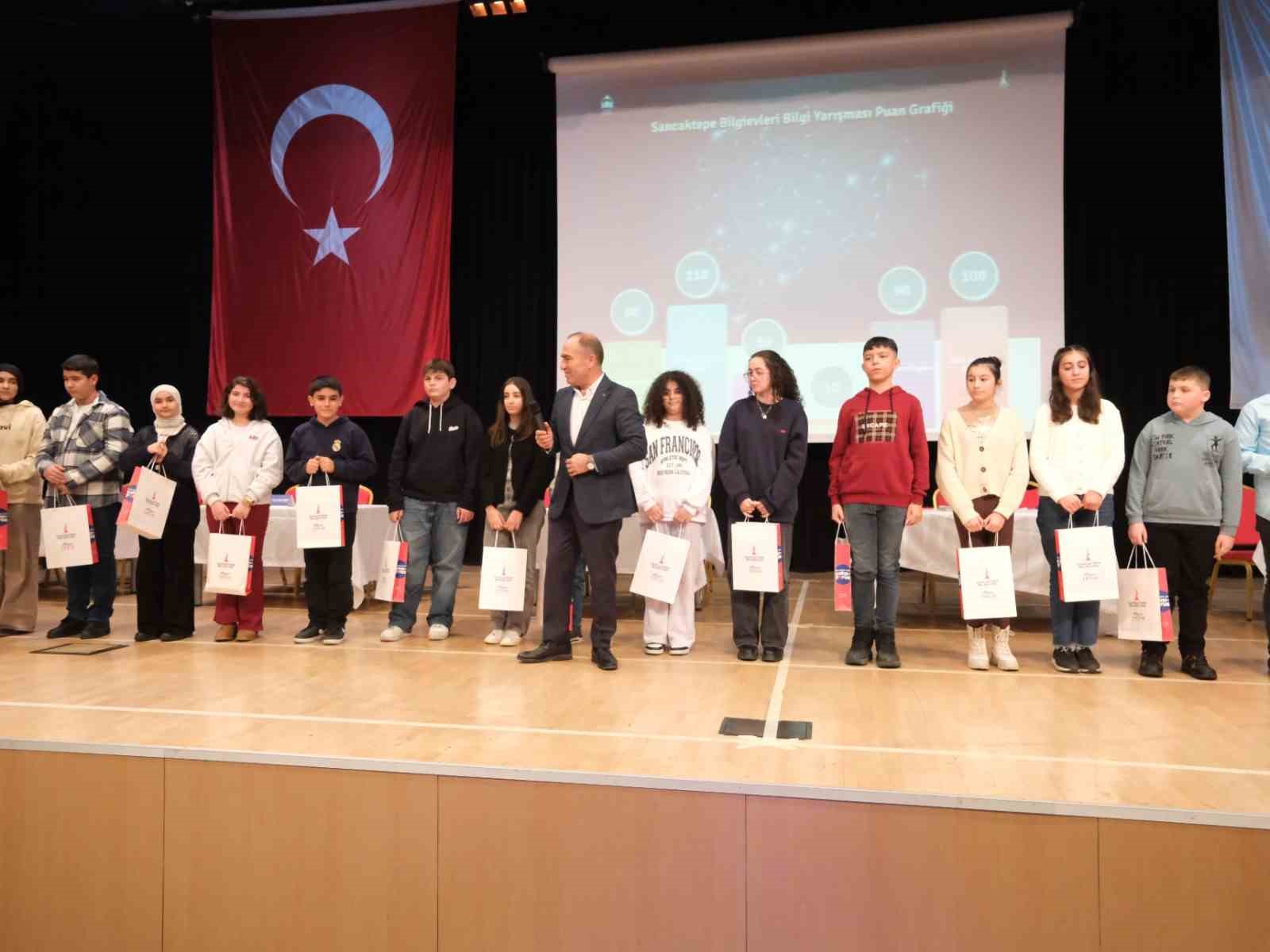 Sancaktepe Belediyesi Bilgi evi öğrencileri bilgilerini yarıştırdı
Sancaktepe Belediyesi Bilgi evi öğrencileri bilgilerini yarıştırdı
