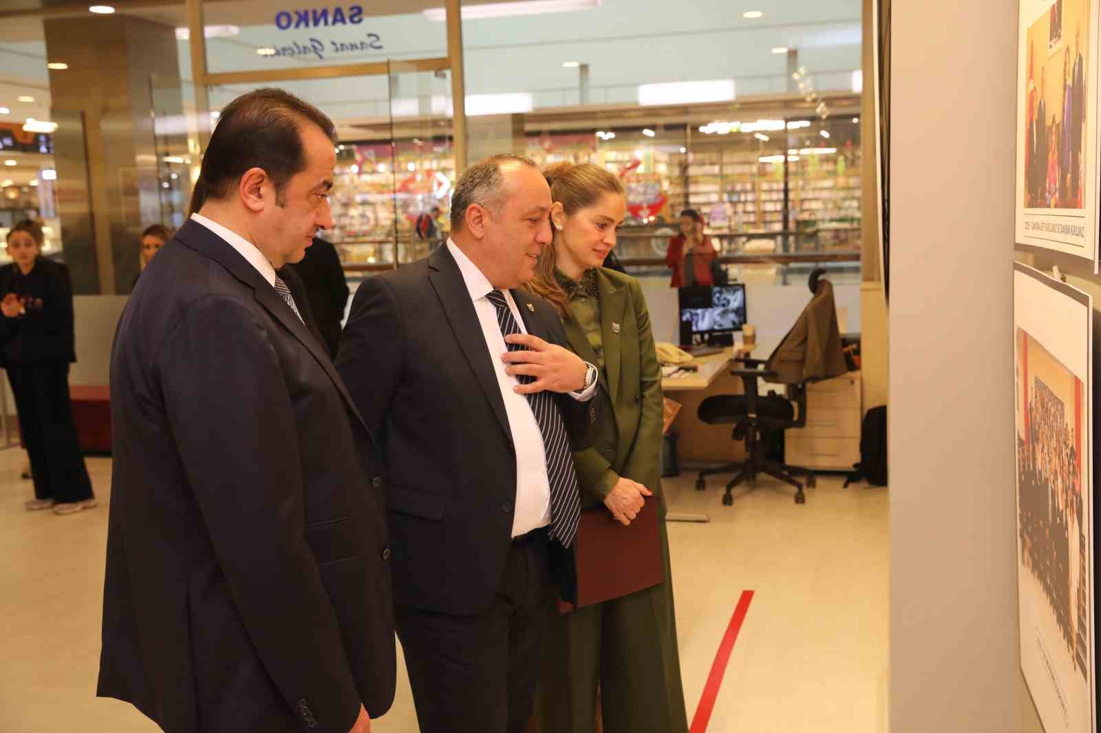 SANKO Okulları’nın 25 yıllık eğitim serüveni fotoğraflarla anlatıldı
