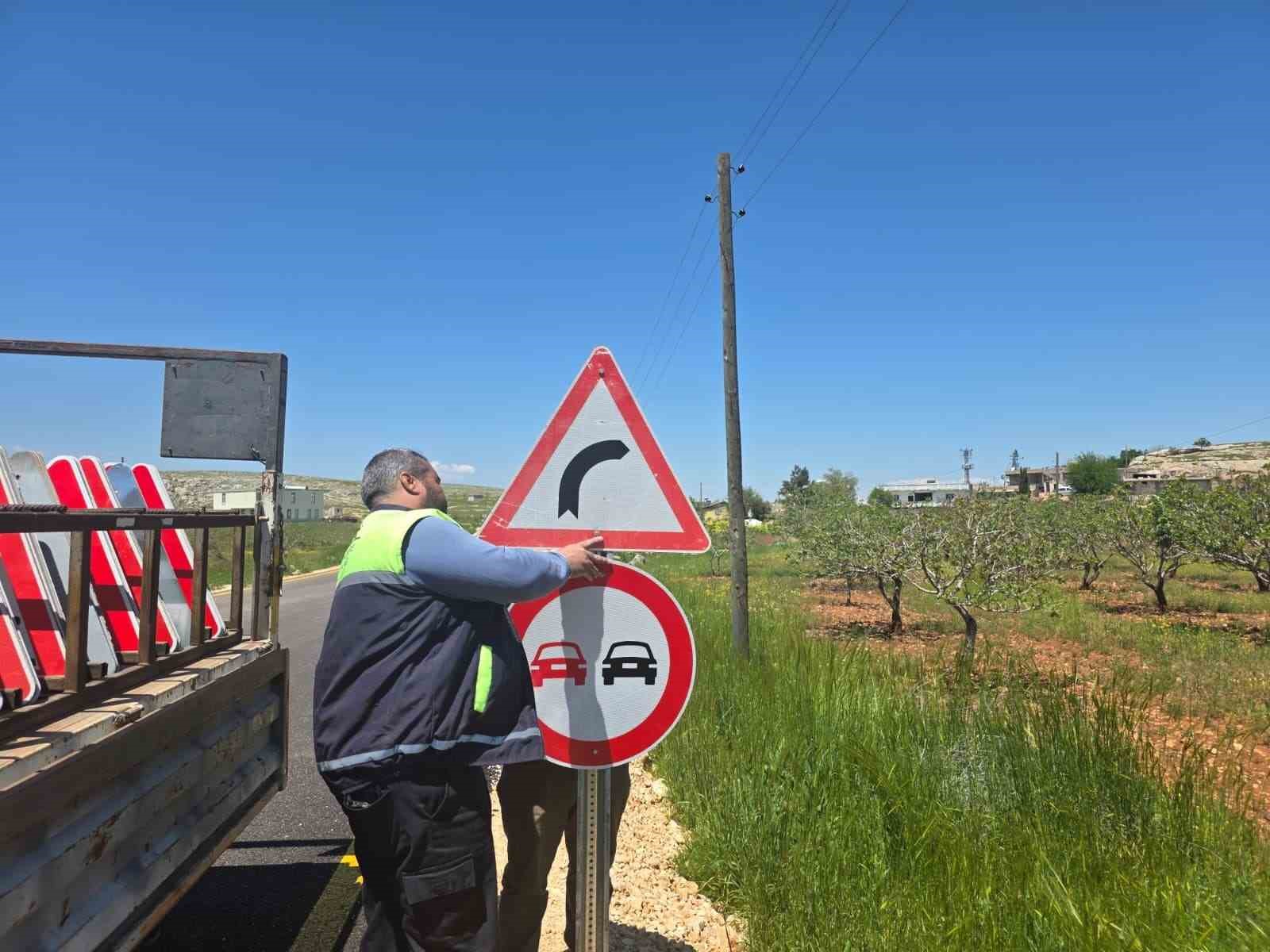 Şanlıurfa kırsalında ulaşım güvenliği artıyor

