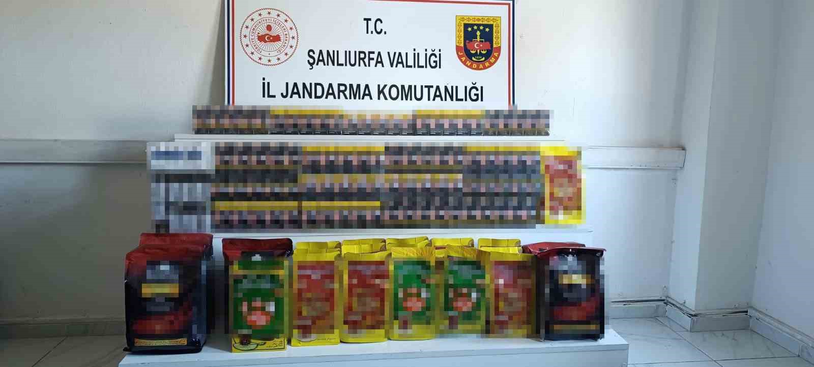 Şanlıurfa’da 11 bin paket kaçak sigara ele geçirildi
