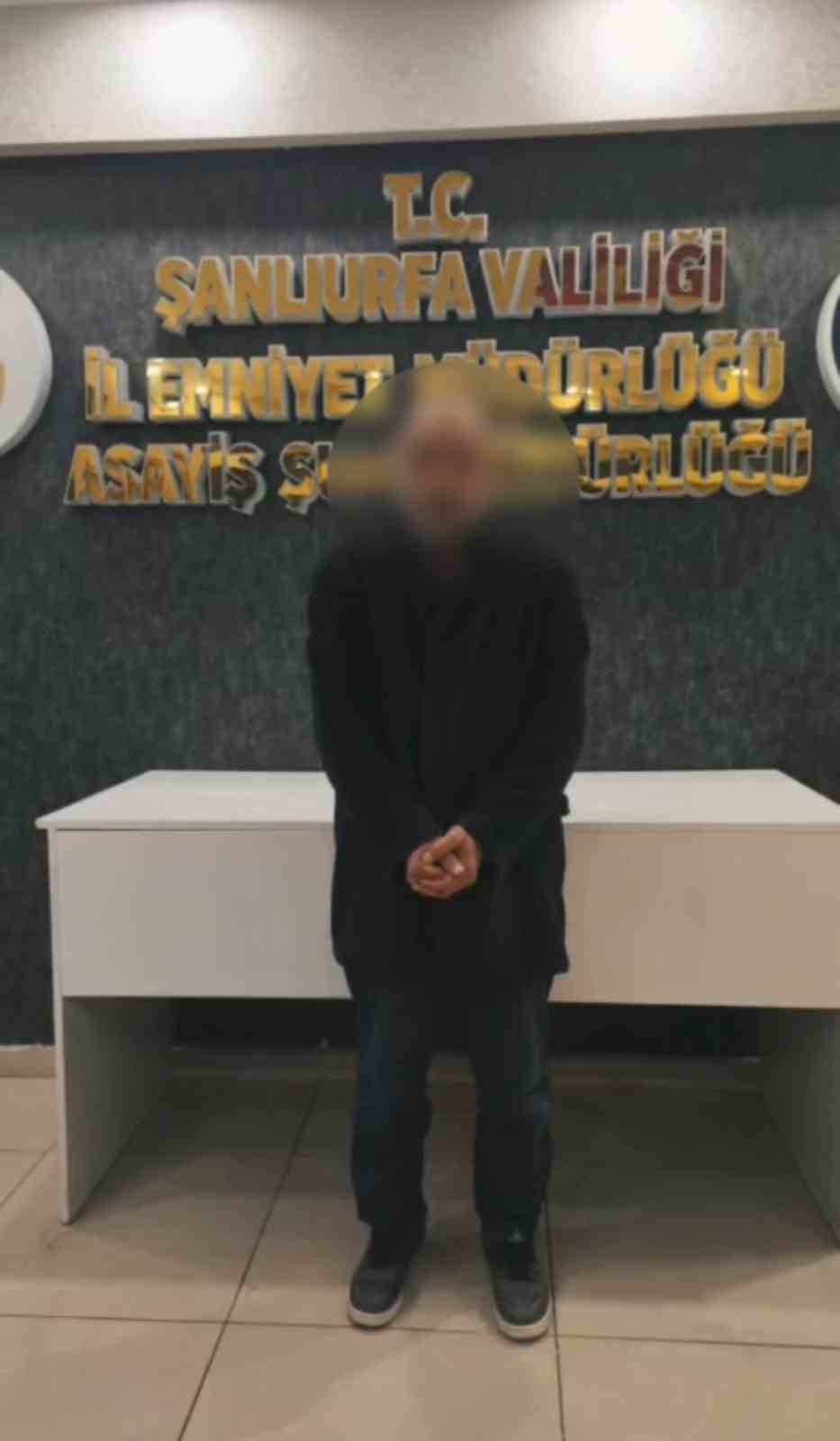 Şanlıurfa’da 18 yıl 11 ay hapis cezası bulunan hükümlü yakalandı
