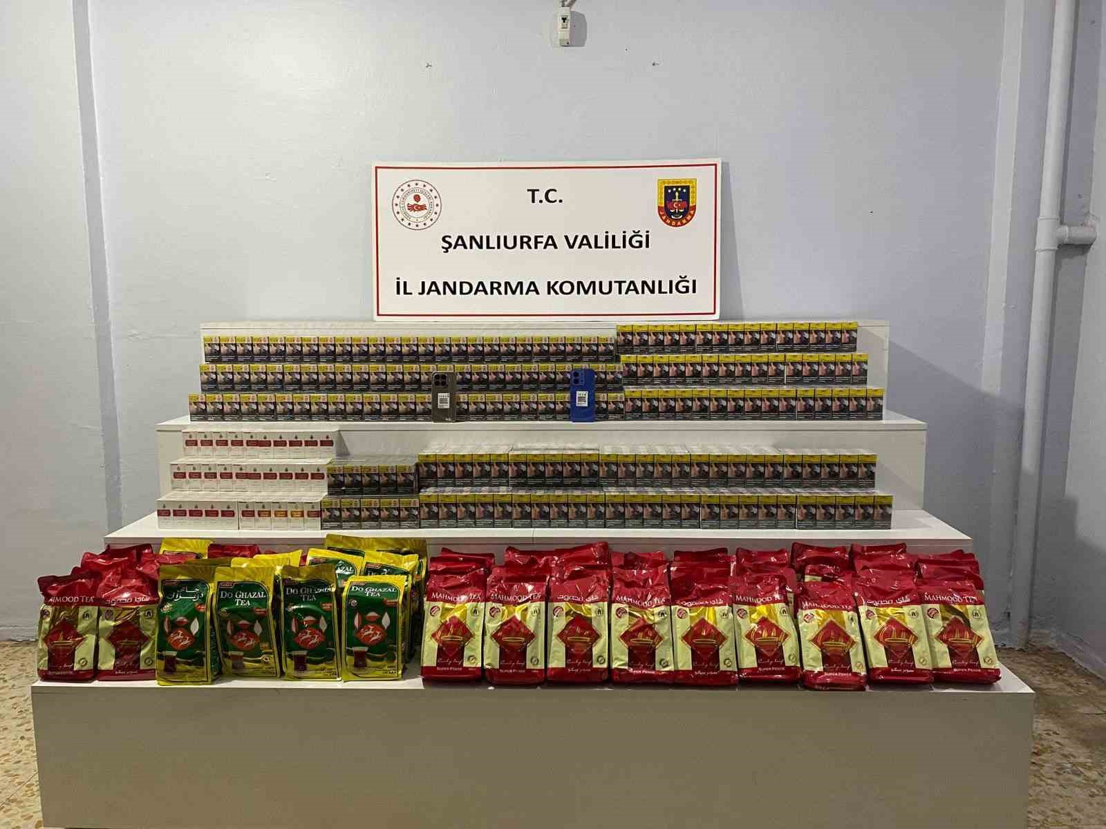 Şanlıurfa’da 9 bin 170 paket gümrük kaçağı sigara ele geçirildi
