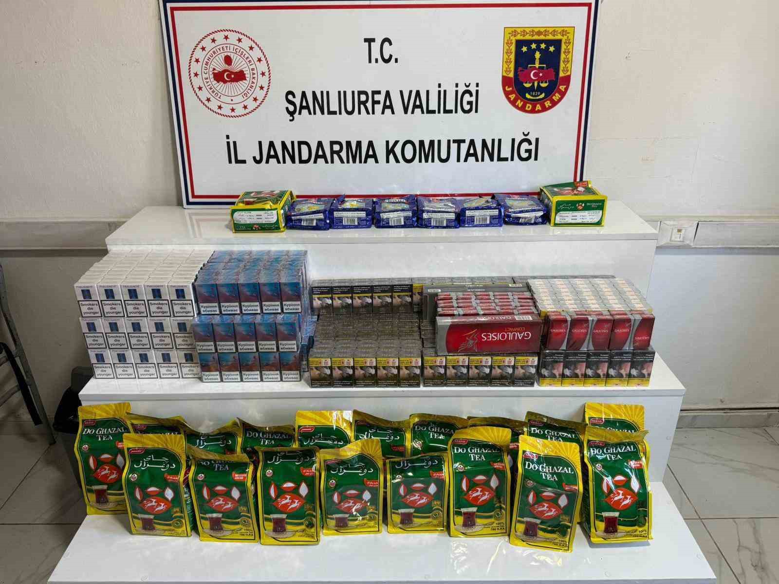 Şanlıurfa’da 9 bin 170 paket gümrük kaçağı sigara ele geçirildi
