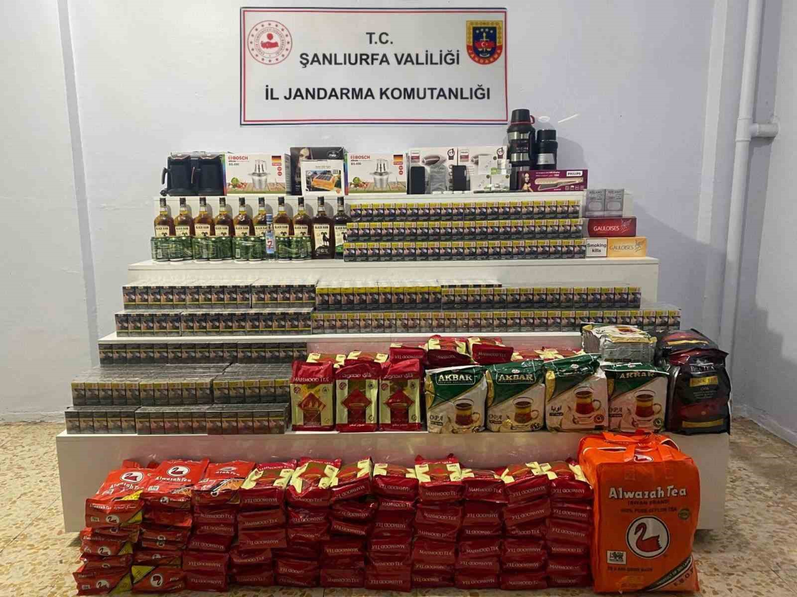 Şanlıurfa’da 9 bin 170 paket gümrük kaçağı sigara ele geçirildi
