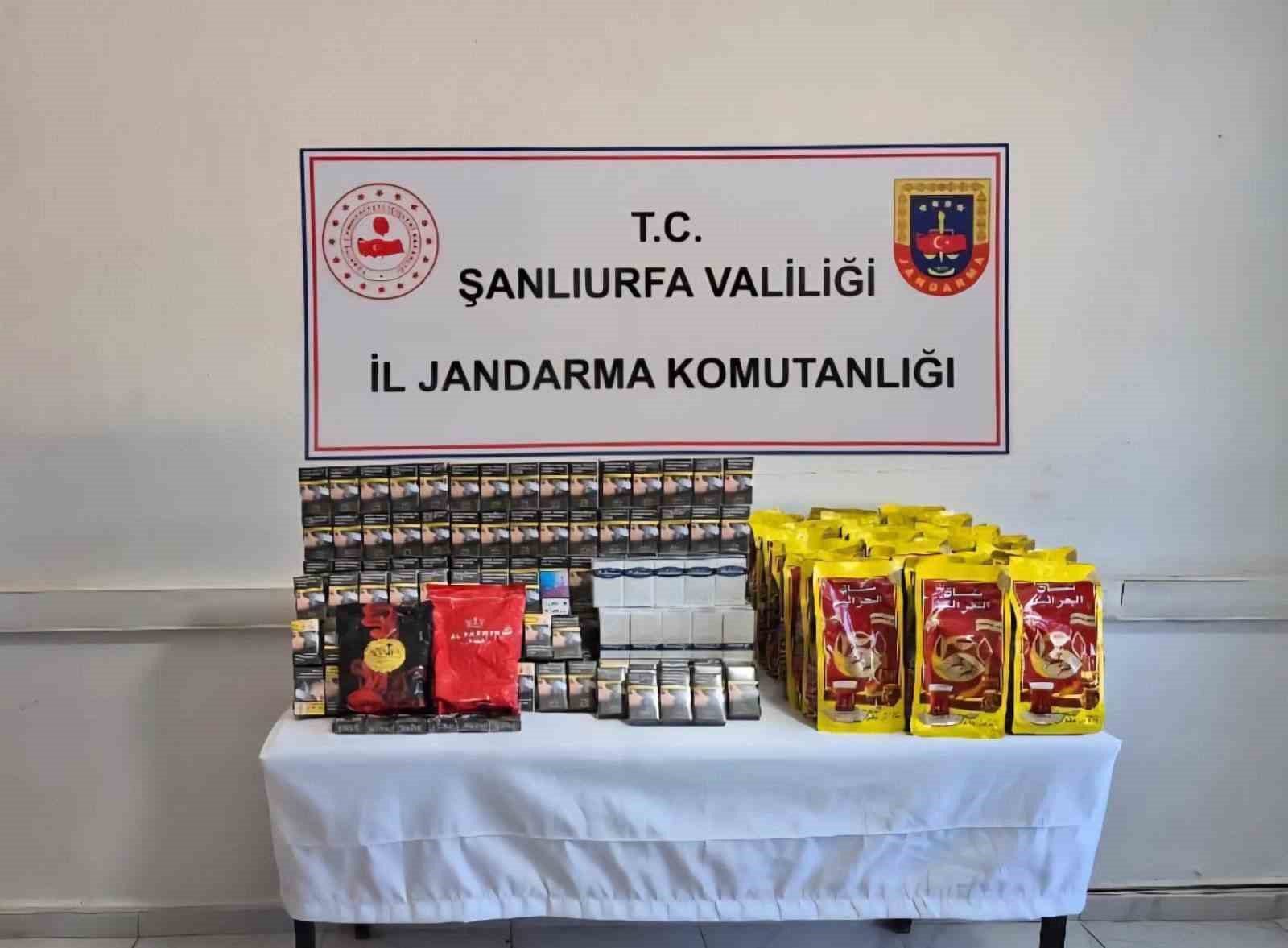 Şanlıurfa’da 9 bin 440 paket gümrük kaçağı sigara ele geçirildi
