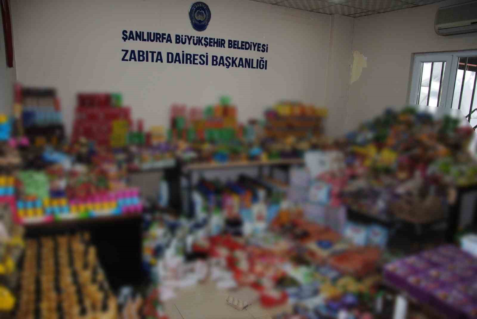 Şanlıurfa’da bayram denetimi: 6 milyon TL’lik ürün ele geçirildi
