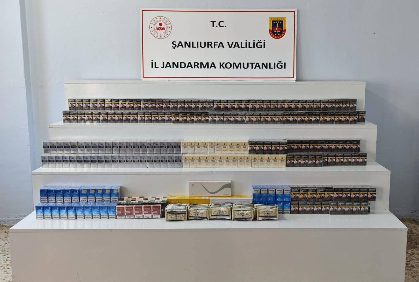 Şanlıurfa’da kaçak tütün ve alkol operasyonu
