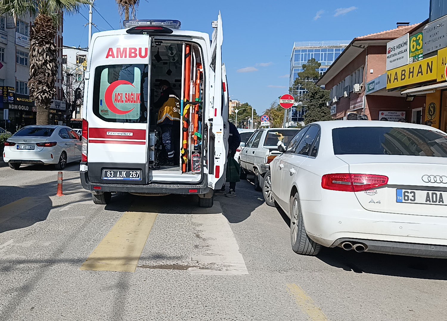 Şanlıurfa’da motosikletler çarpıştı, sürücüler yaralandı
