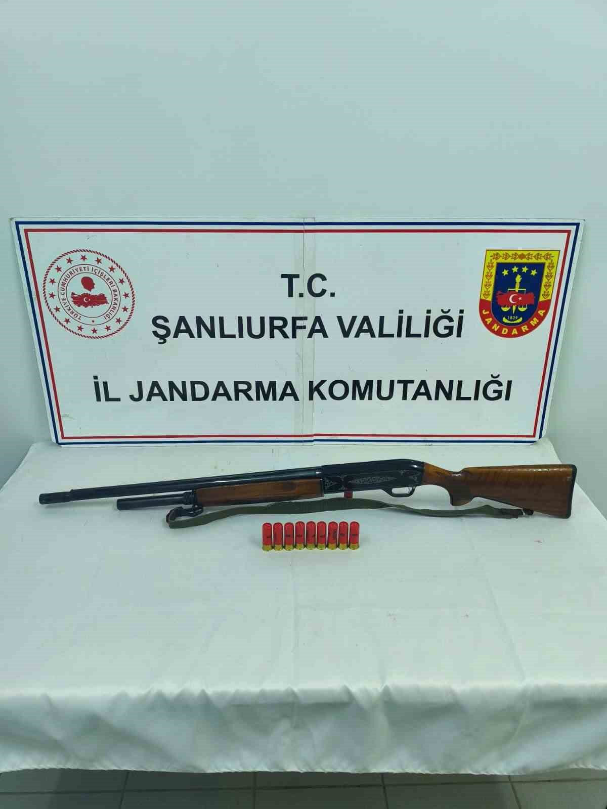 Şanlıurfa’da ruhsatsız silah operasyonu: 7 gözaltı
