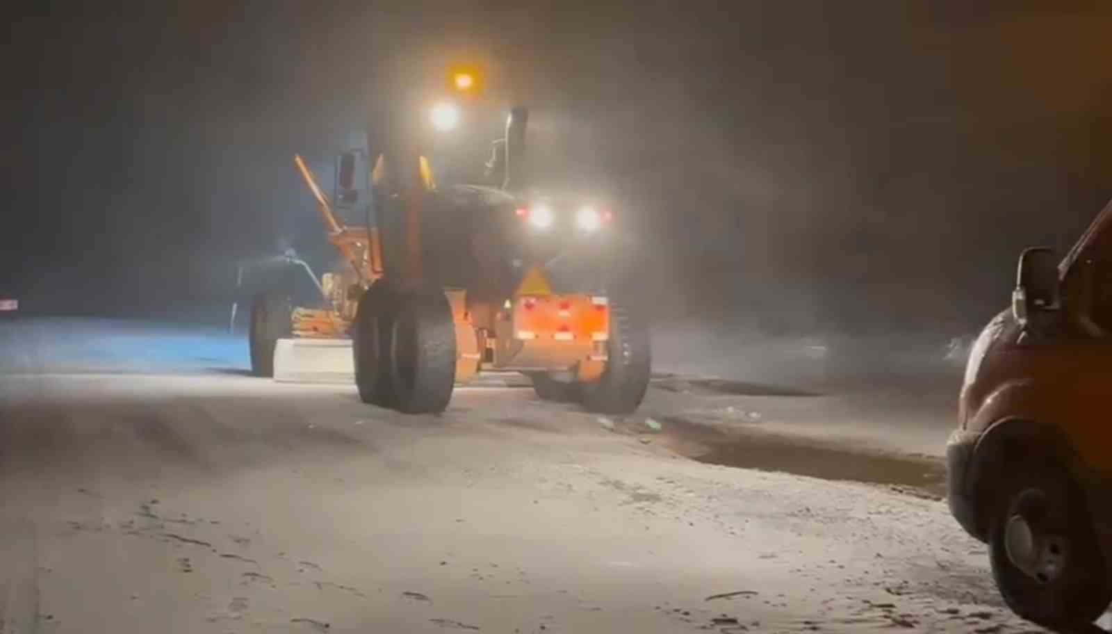 Şanlıurfa’da yoğun kar yağışı etkili oldu
