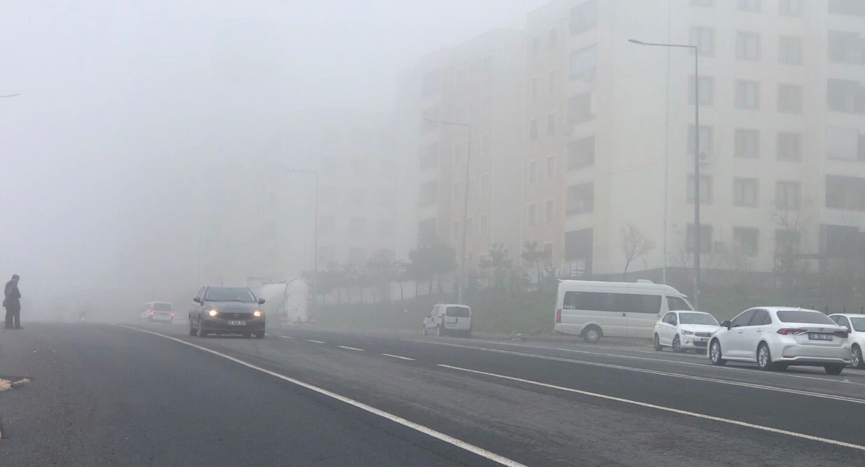 Şanlıurfa’da yoğun sis etkili oldu
