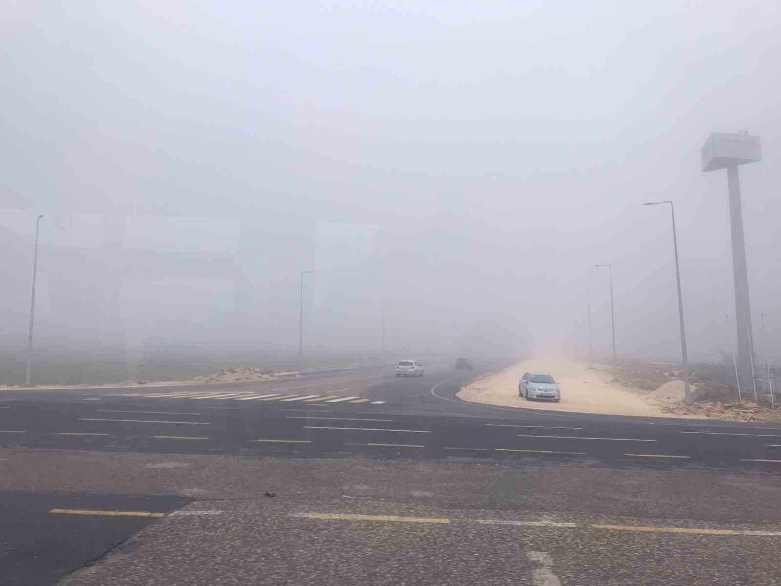 Şanlıurfa’da yoğun sis etkili oldu
