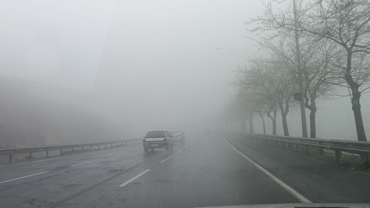 Şanlıurfa’da yoğun sis etkili oldu
