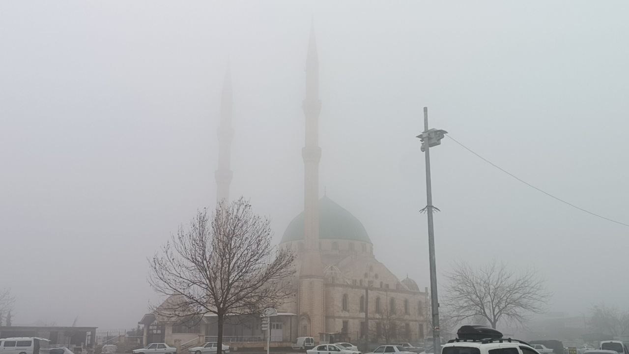 Şanlıurfa’da yoğun sis etkili oldu
