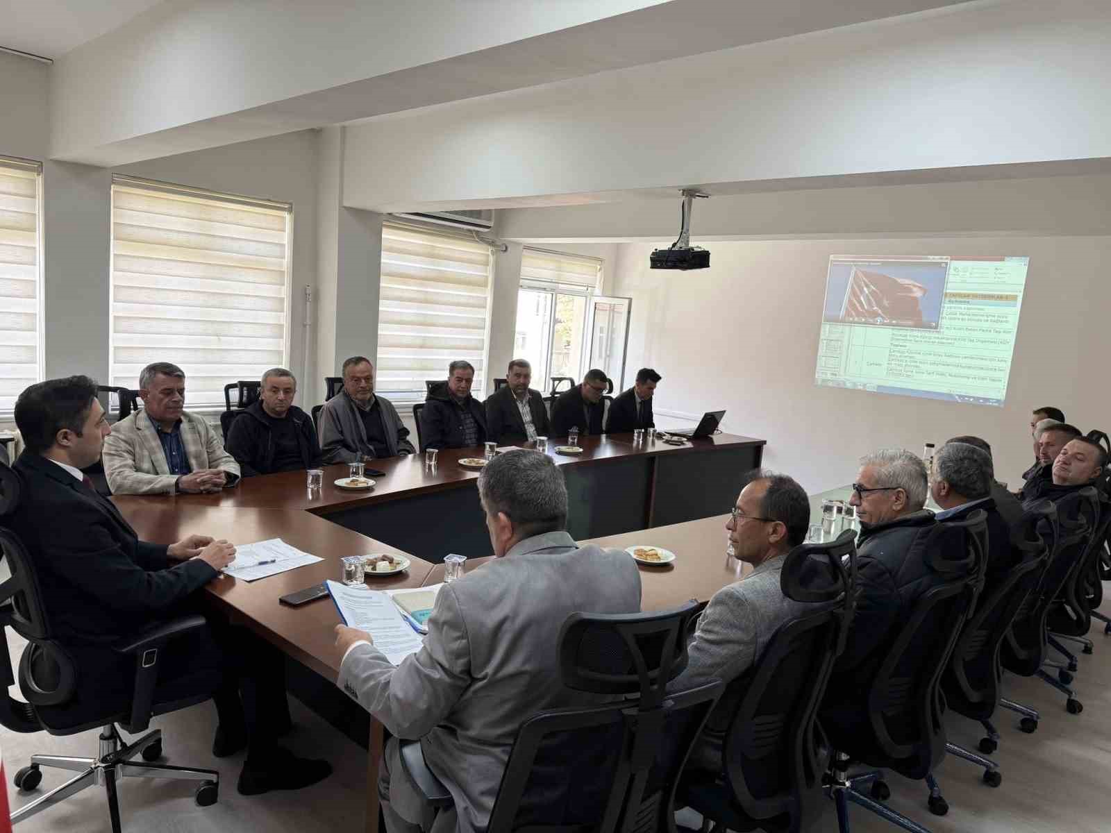 Şaphane Köylere Hizmet Götürme Birliği Meclisi toplandı
