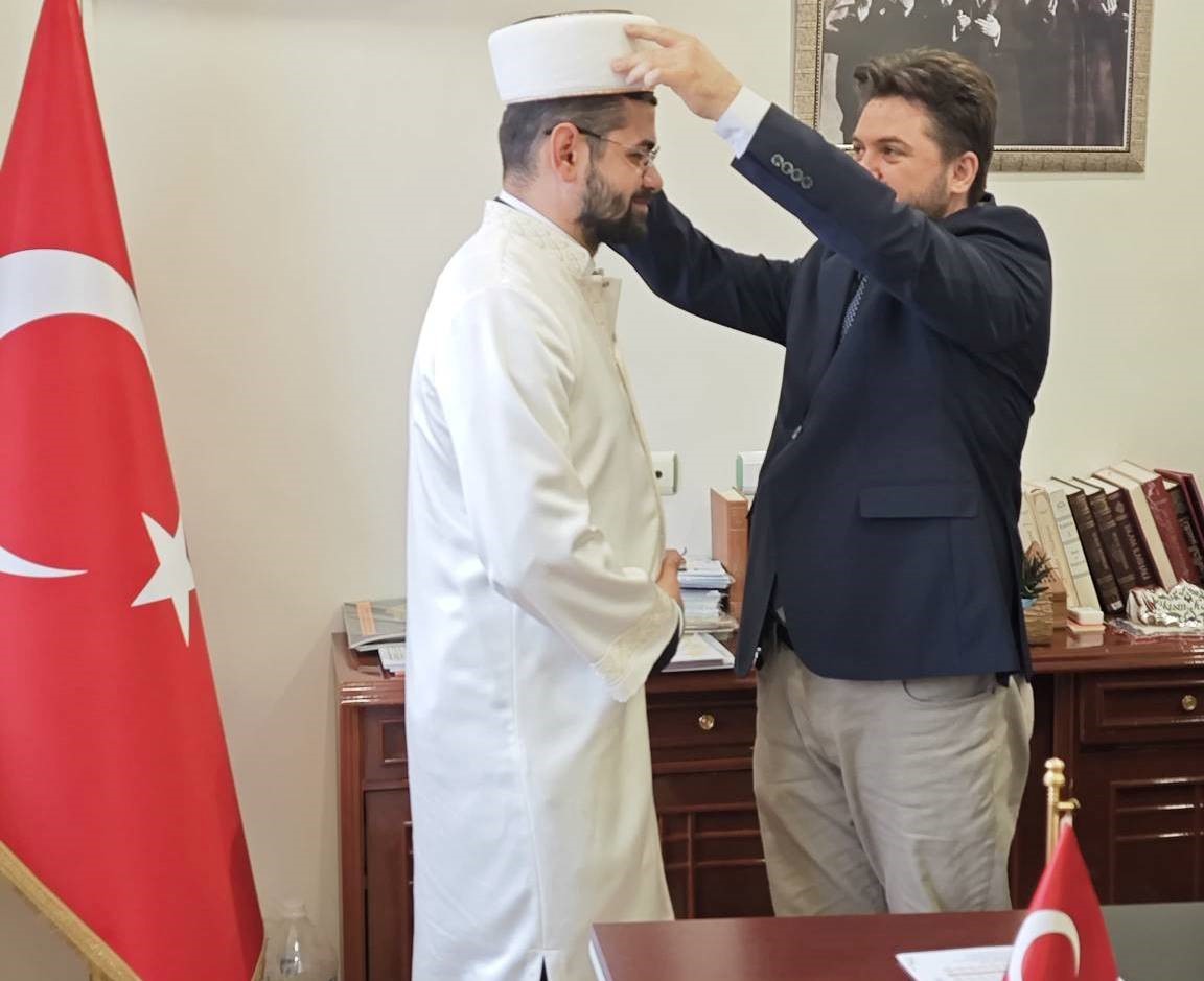 Şaphane’de yeni göreve başlayan din görevlileri için tören düzenlendi
