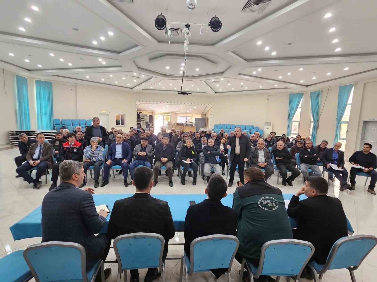 Saraydüzü’nde sulama barajı için ek tedbirler
