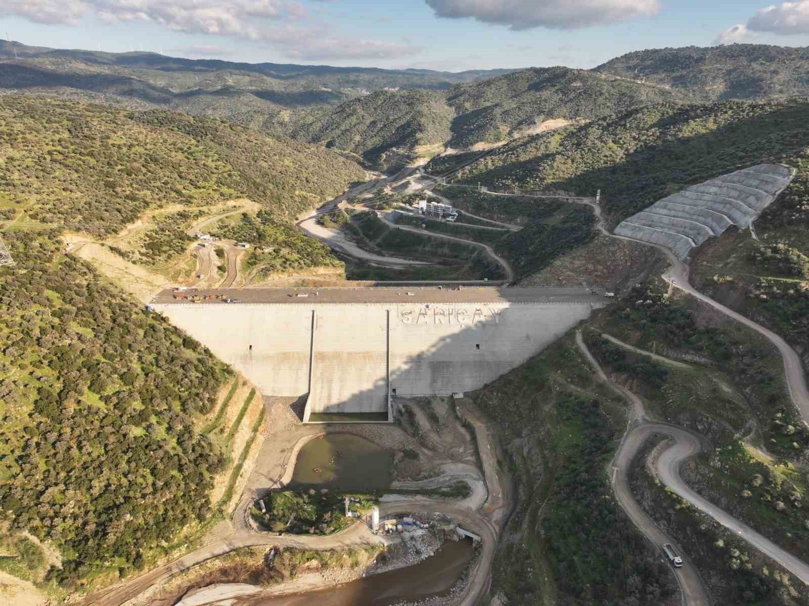 Sarıçay Barajı yılda 20 milyon metreküp su sağlayacak
