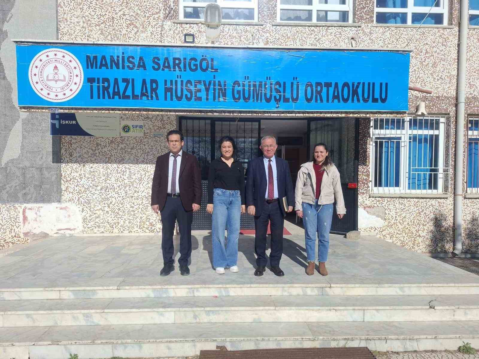 Sarıgöl’de okullara yakın takip
