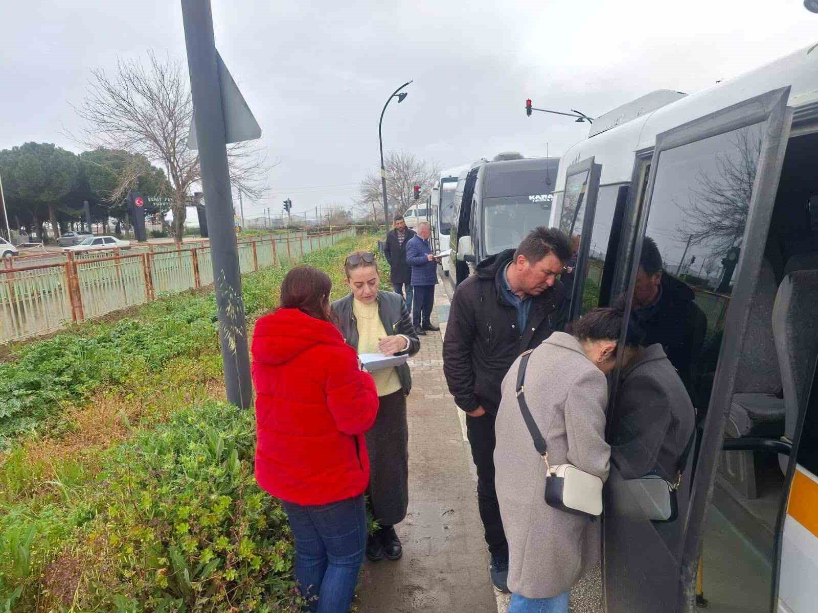 Sarıgöl’de servislere kapsamlı denetim
