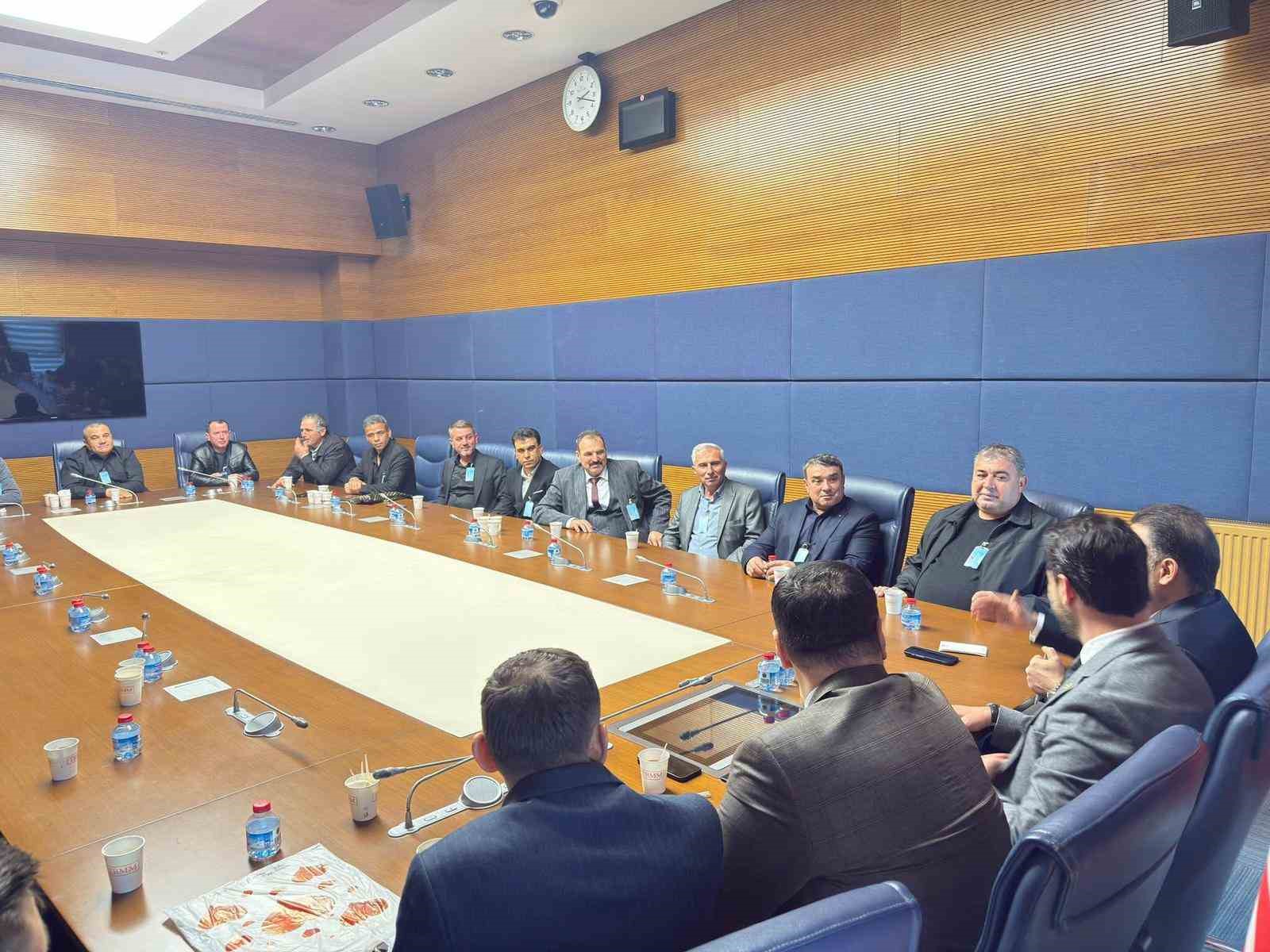 Sarıgöl’ün sorunları Ankara’ya taşındı
