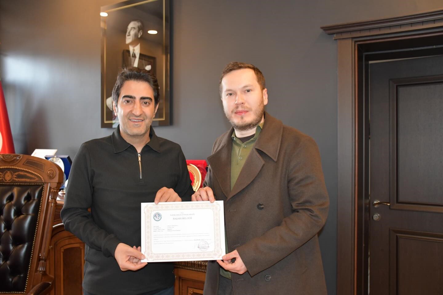 Sarıkamış Kaymakamı Aslantatar, doktorlarla bir araya geldi
